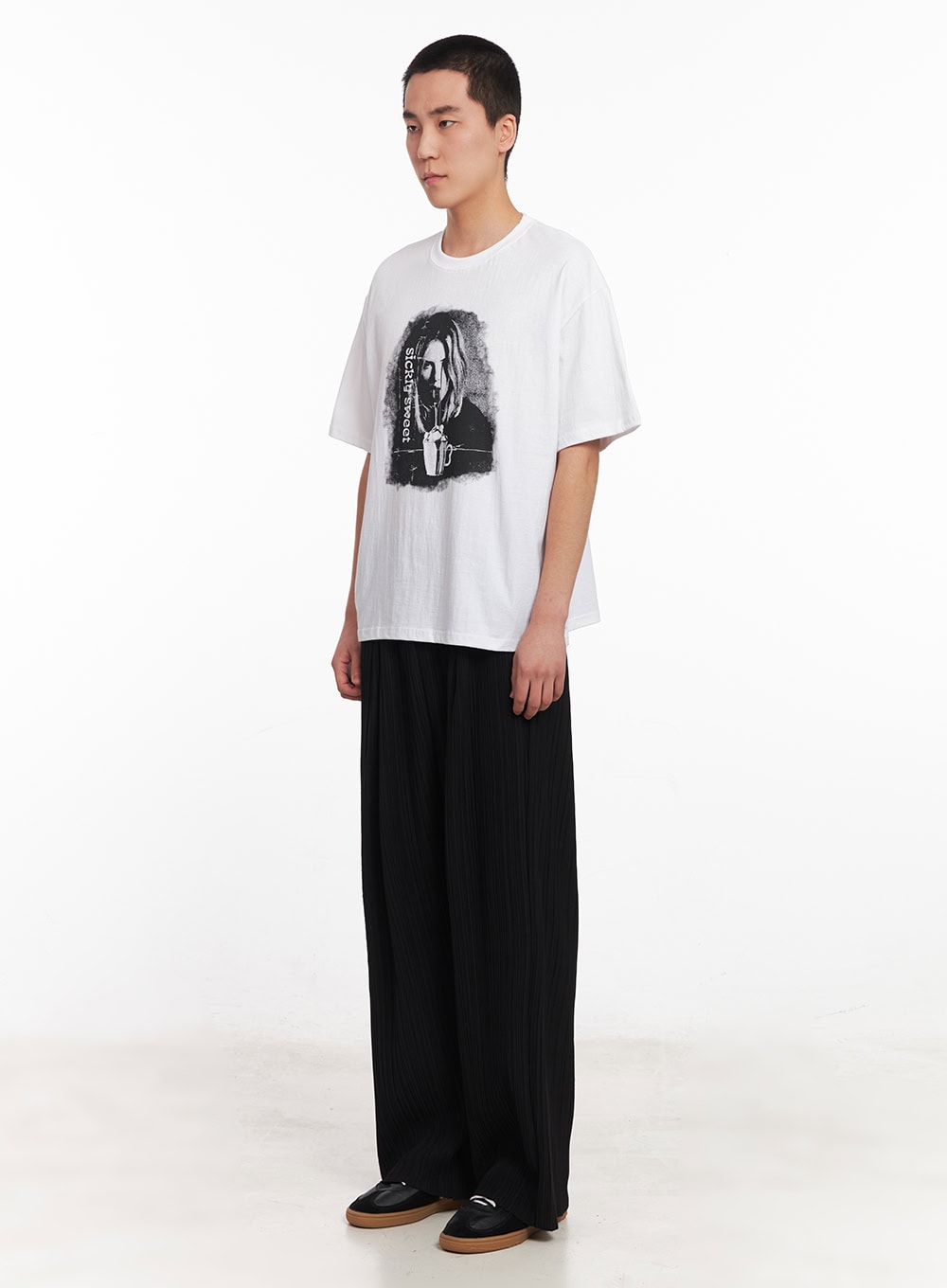 Men's Graphic Cotton Tee IY506