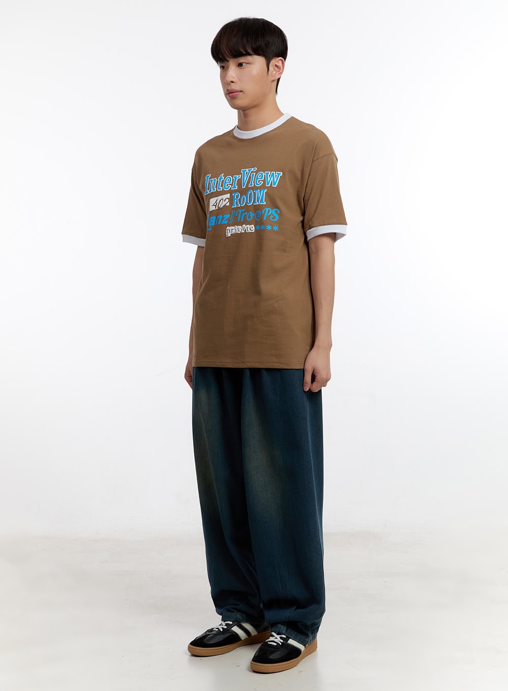 Men's Cotton Graphic T-Shirt IA507