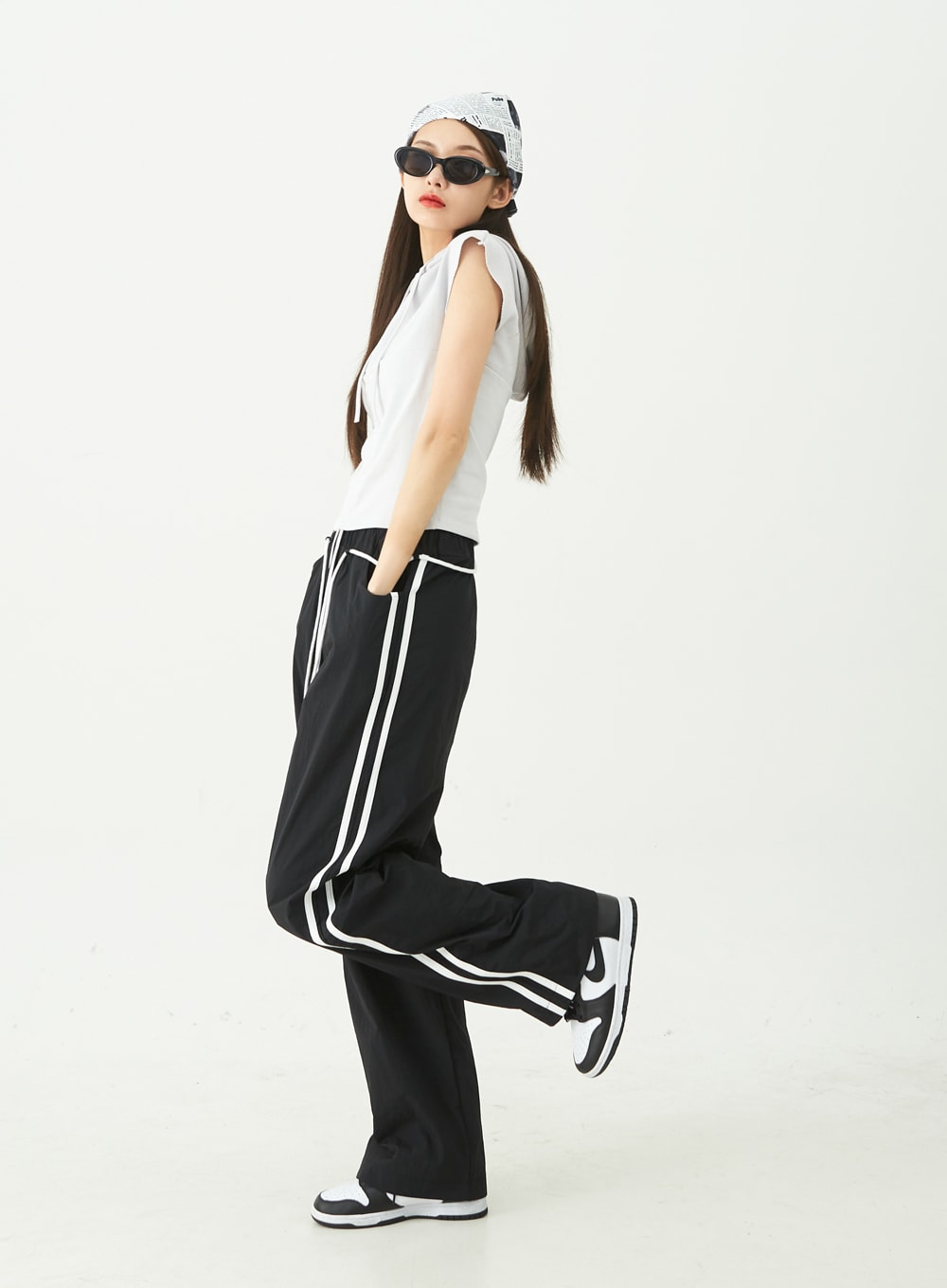 Nylon Sweat Pants CU4