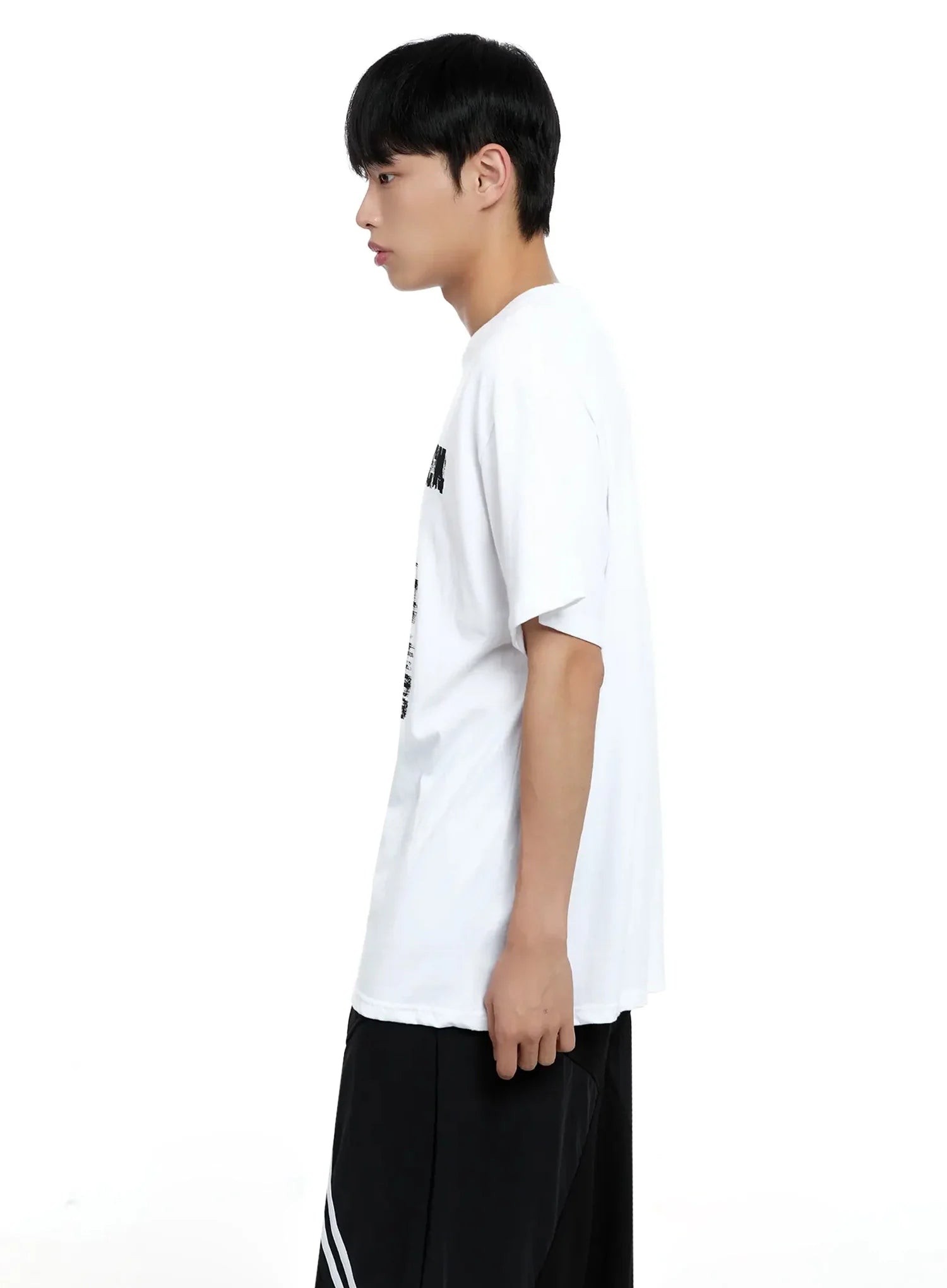 Men's Text Graphic T-shirt IG520