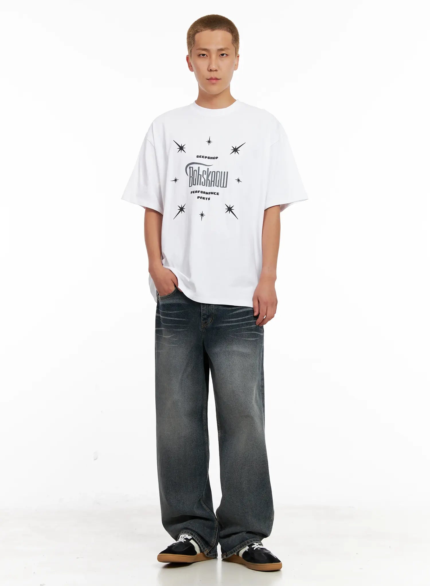 Men's Star Graphic Tee IL518