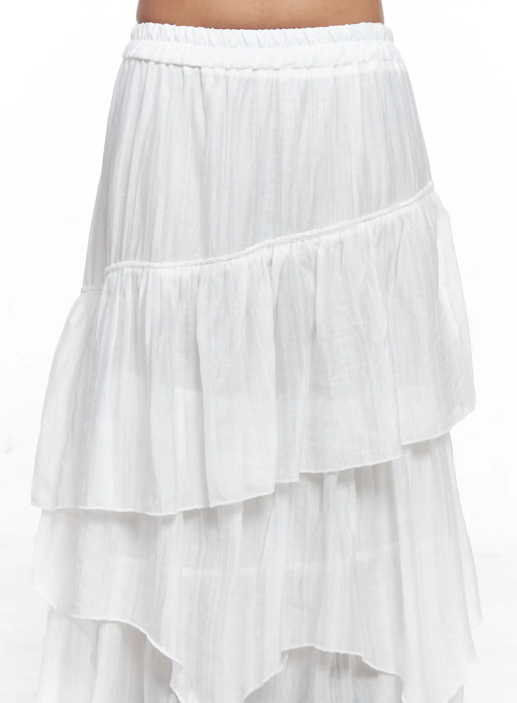 Bohemian Tiered Flowy Maxi Skirt CO510