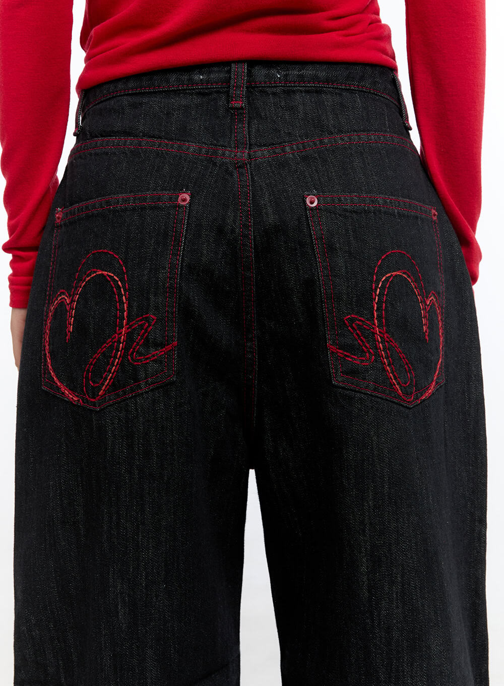 Opal Roomy Fit Wide Leg Denim CS410