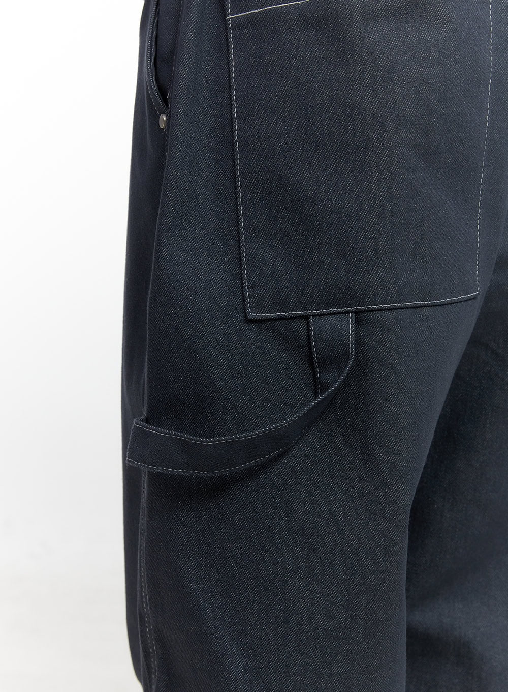 Non-Fade Wide-Leg Denim Trousers CN412