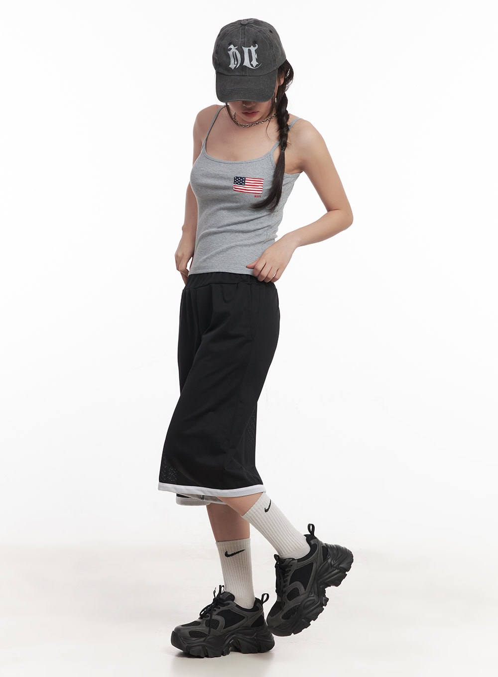 Active Graphic Sweatshorts CA525