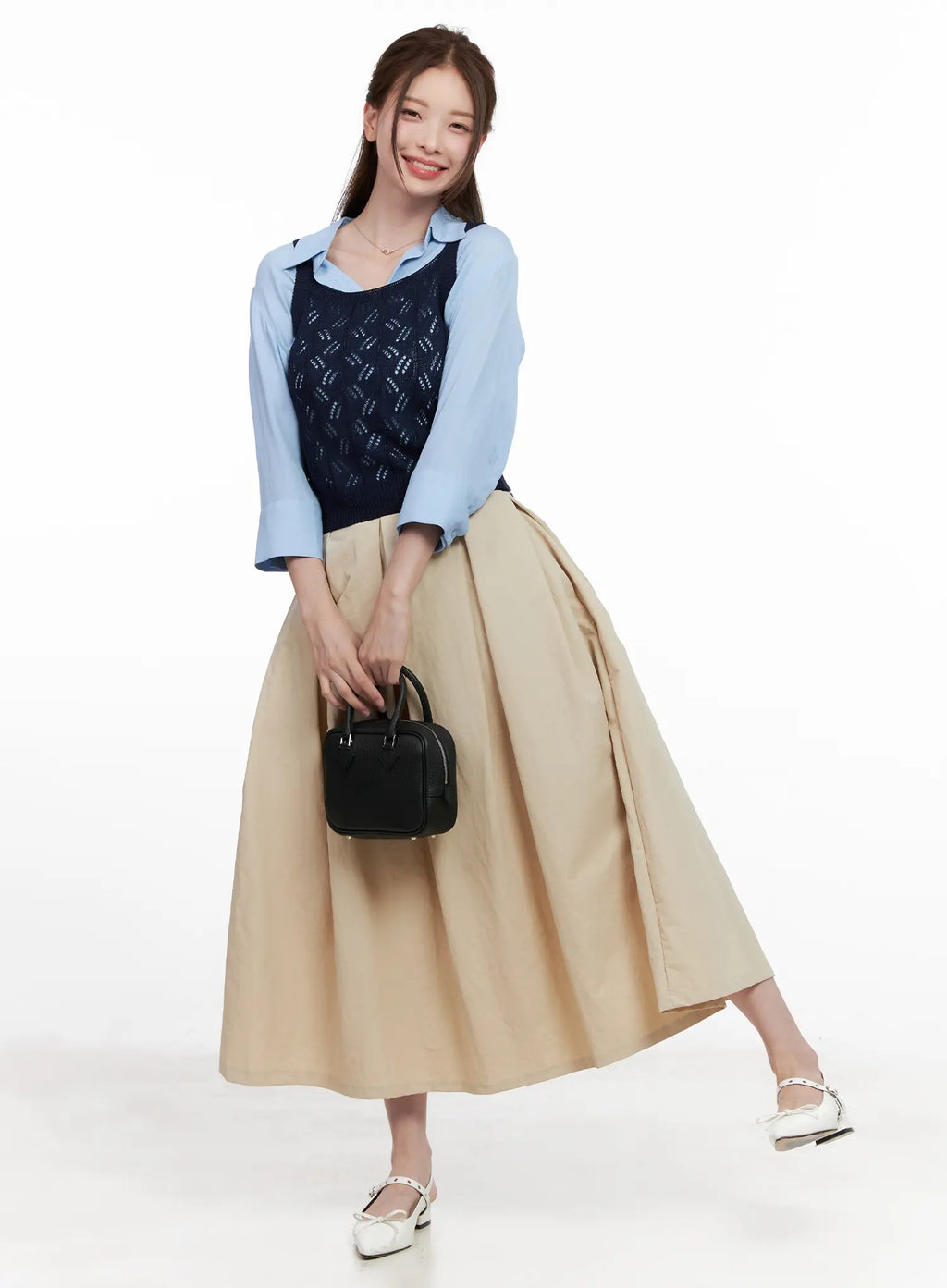 Sleeveless Knit Tank Top CL524