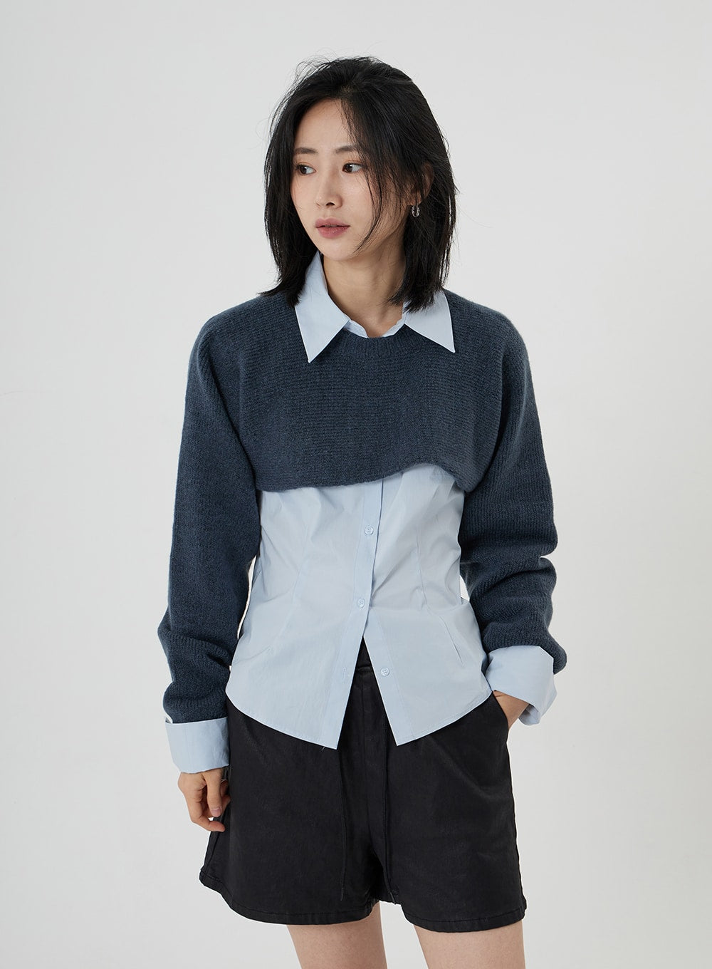 Long Sleeves Crop Knit ON23