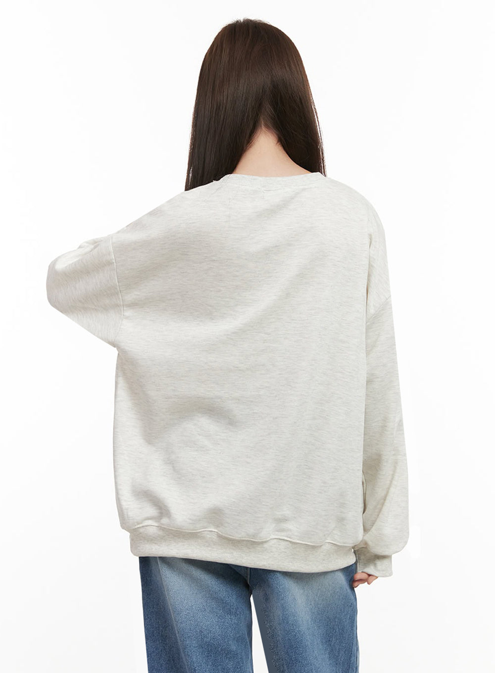 Cozy Embroidered Sweatshirt IJ530