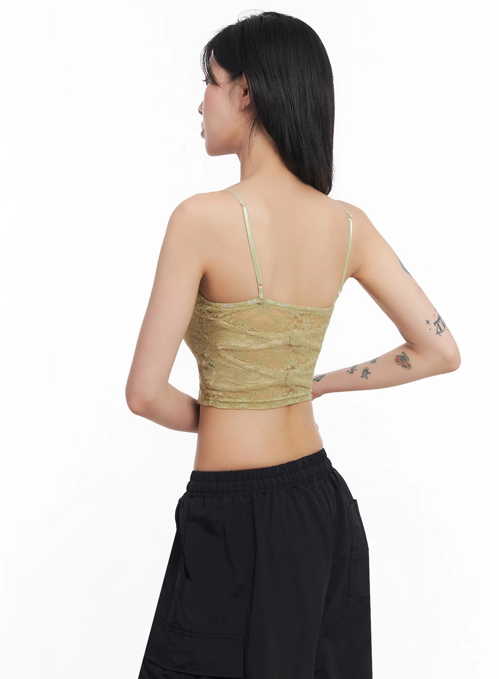 Lace-Up Corset Top IC503