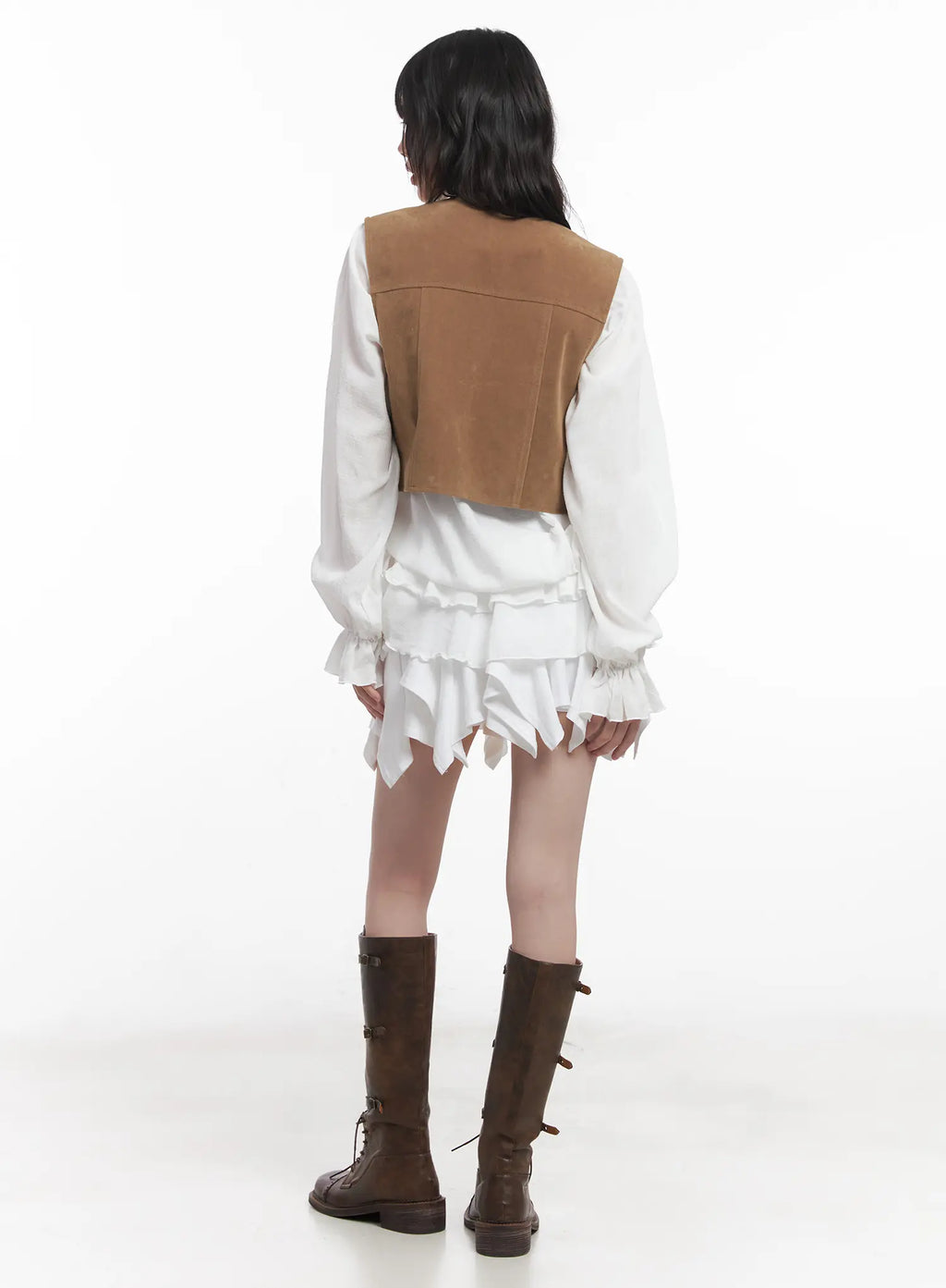 Vintage Cropped Vest CU520