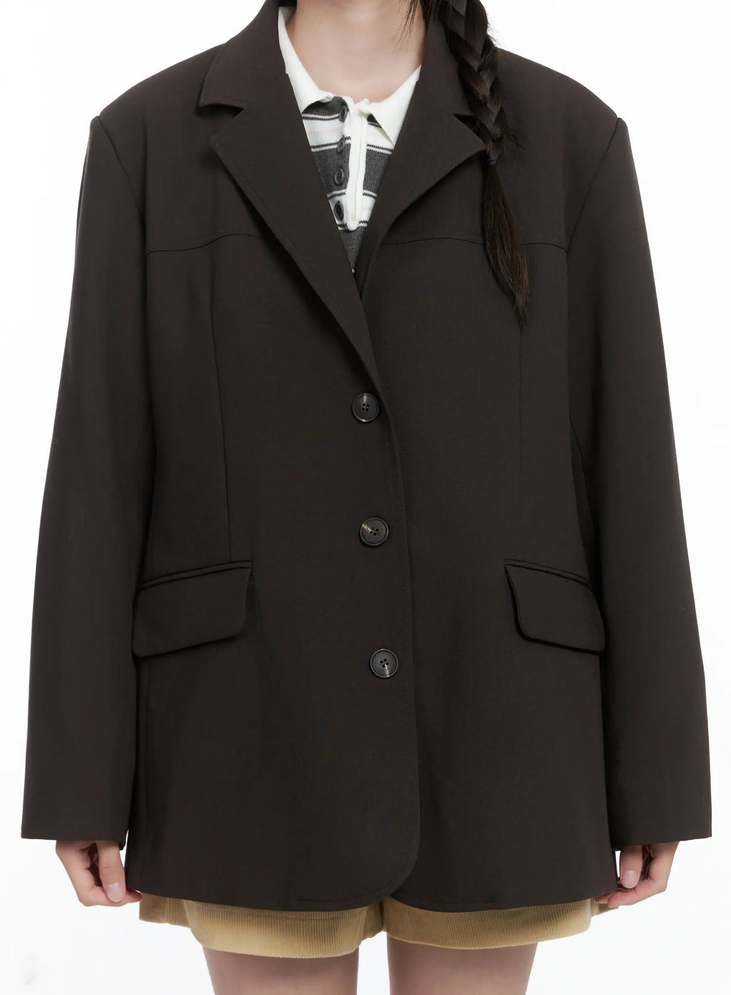 Oversized Blazer Jacket CO503