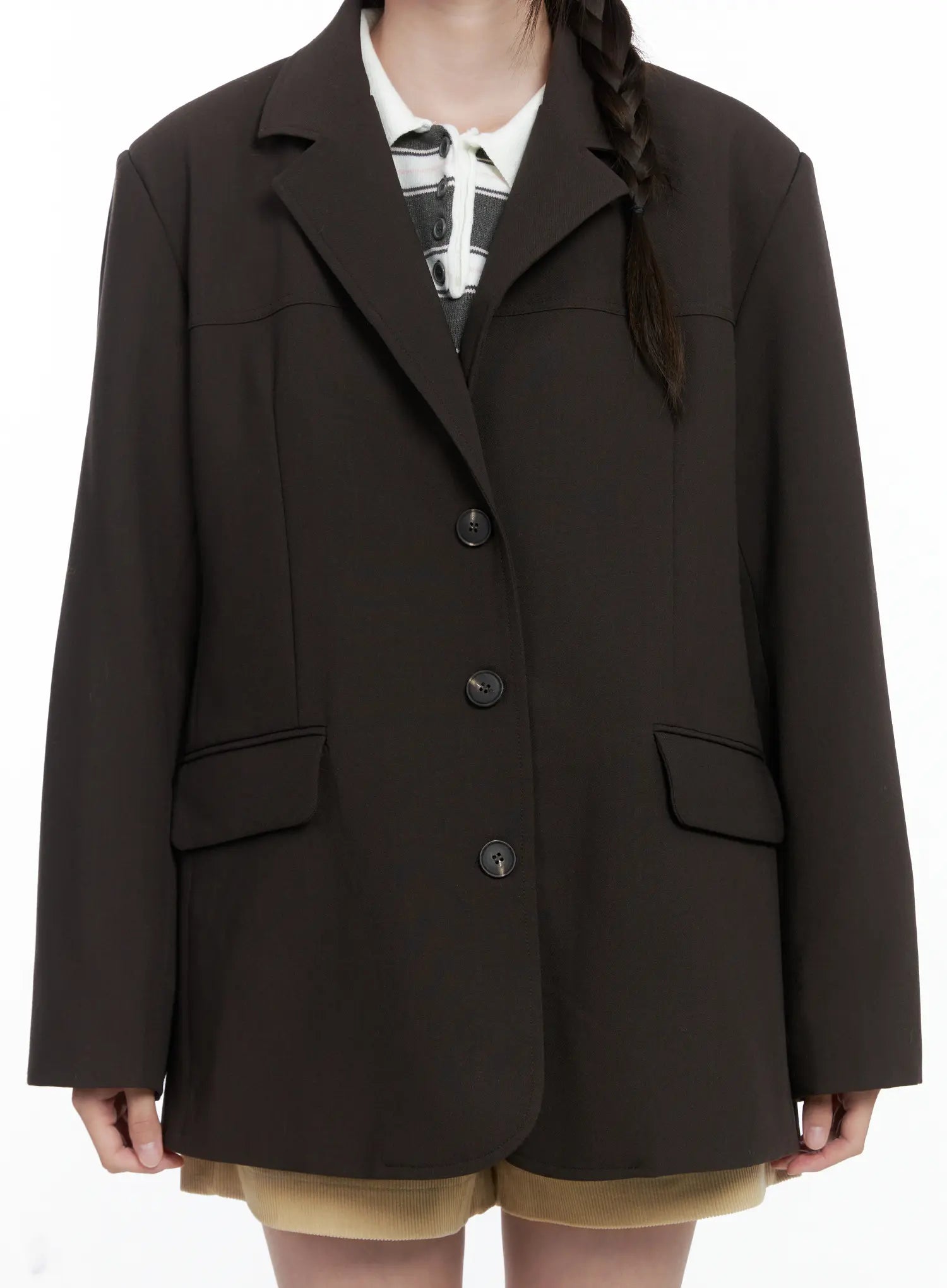 Oversized Blazer Jacket CO503