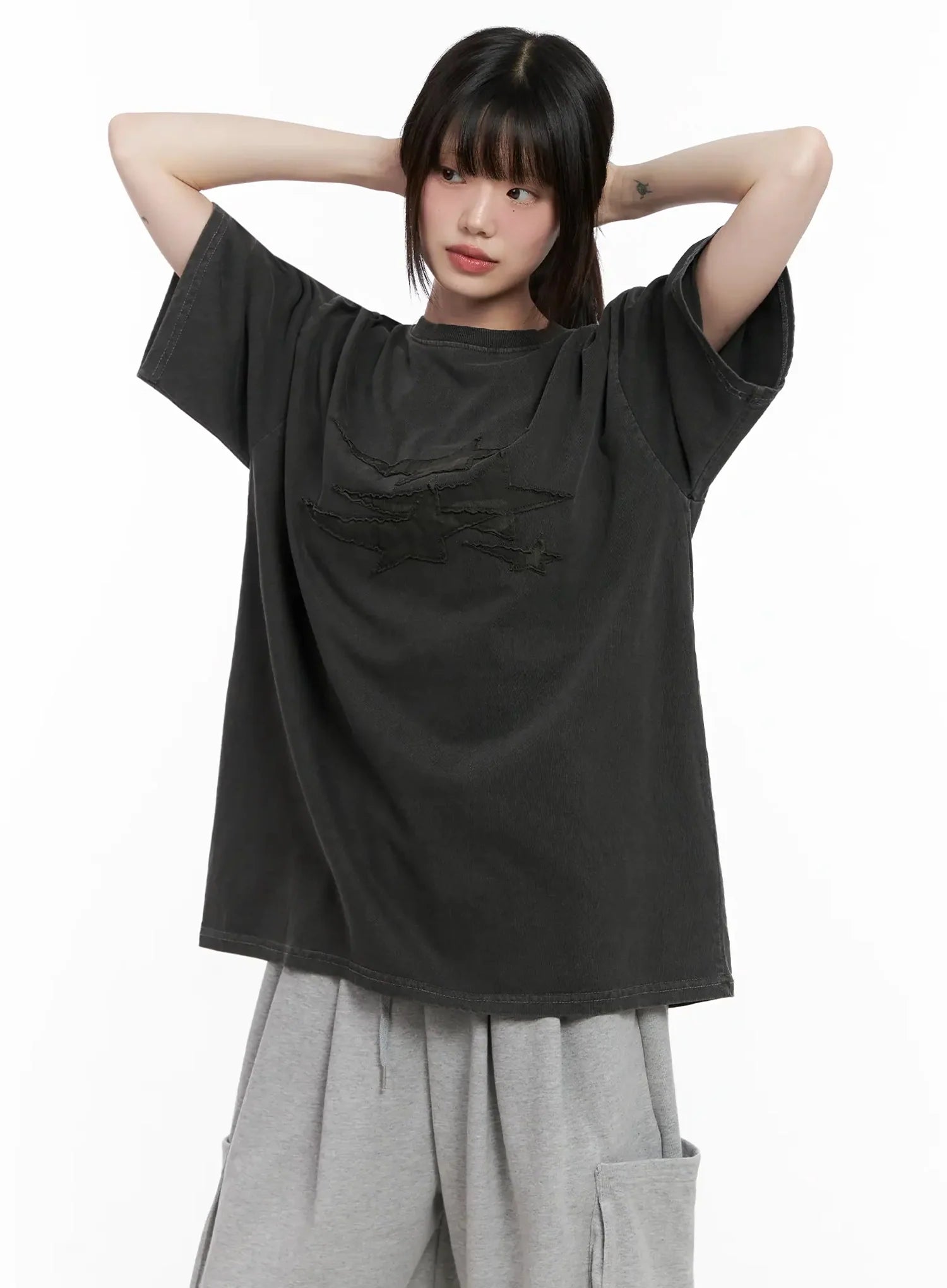 Charcoal Graphic T-Shirt IL531