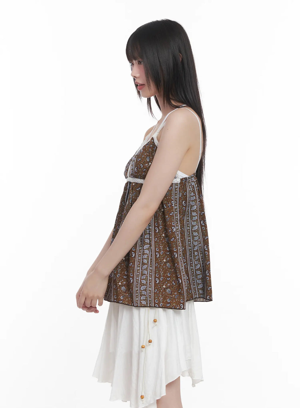 Paisley Lace Cami Top CU518