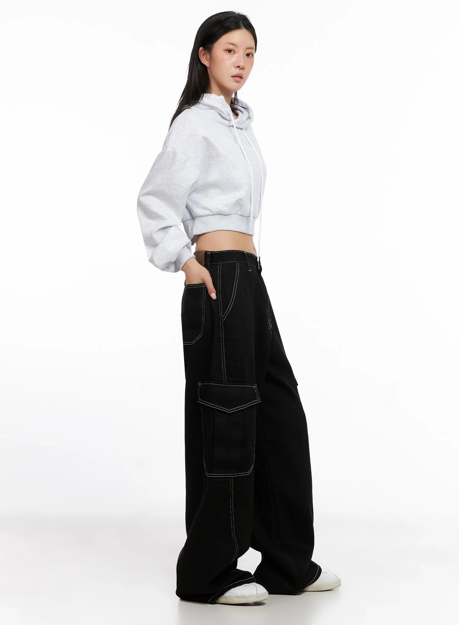 Khloe Wide Utility Pants IS515
