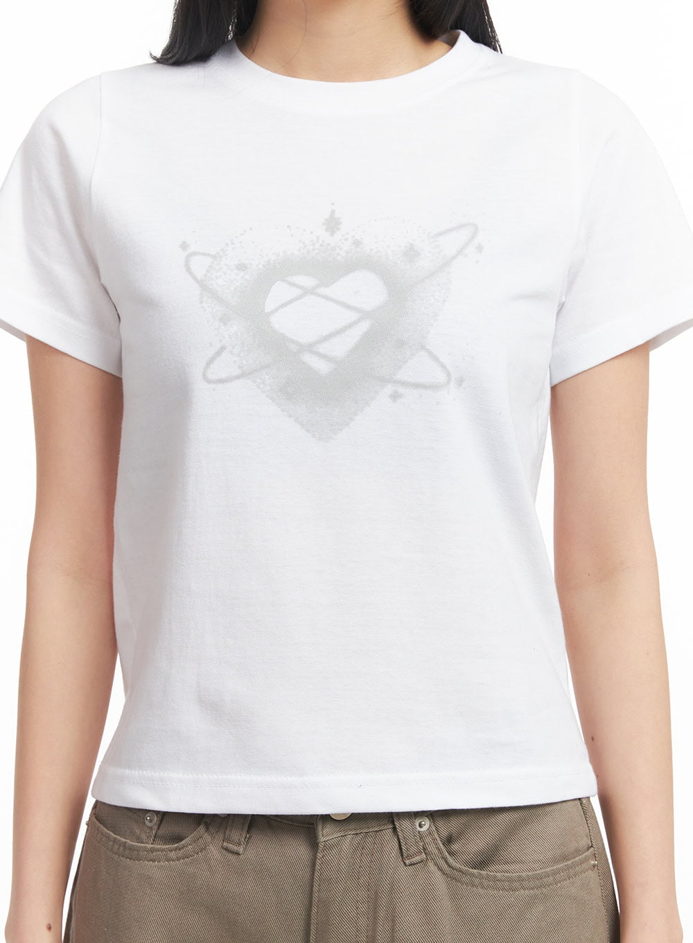 Heart Graphic T-Shirt CM504