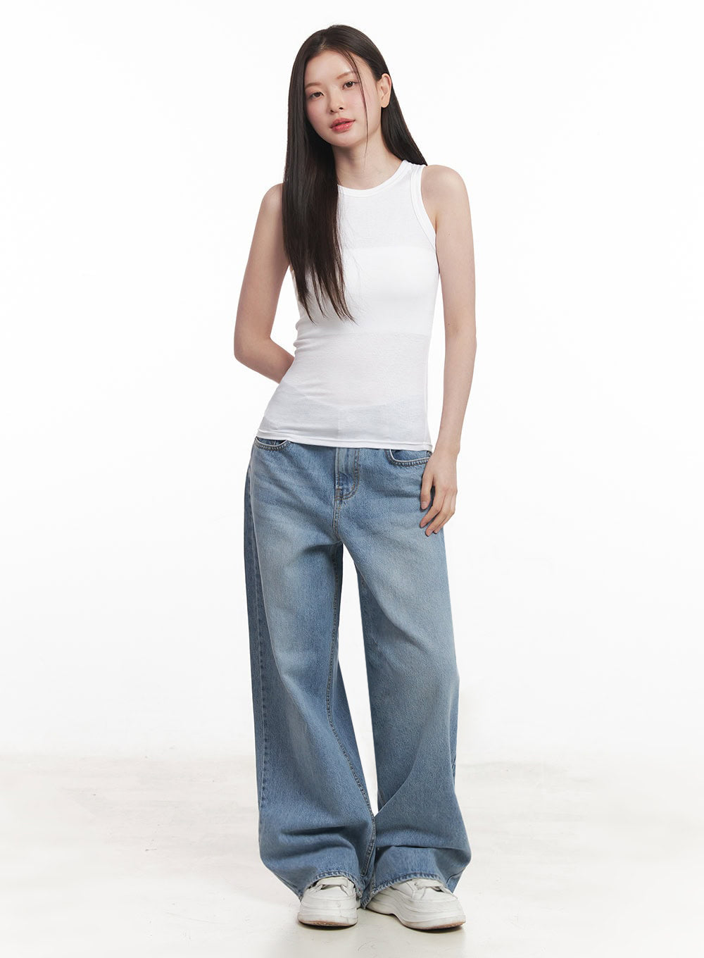 Maiva Wide-Leg Jeans IY509