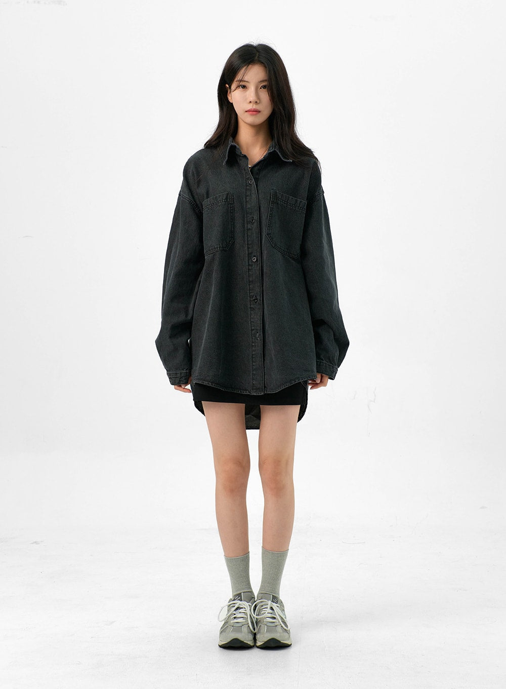 Loose-Fit Denim Shirt OG327