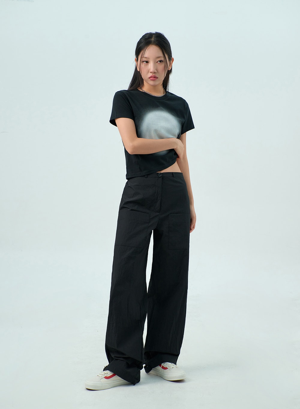 Cotton Cropped Tee CY330