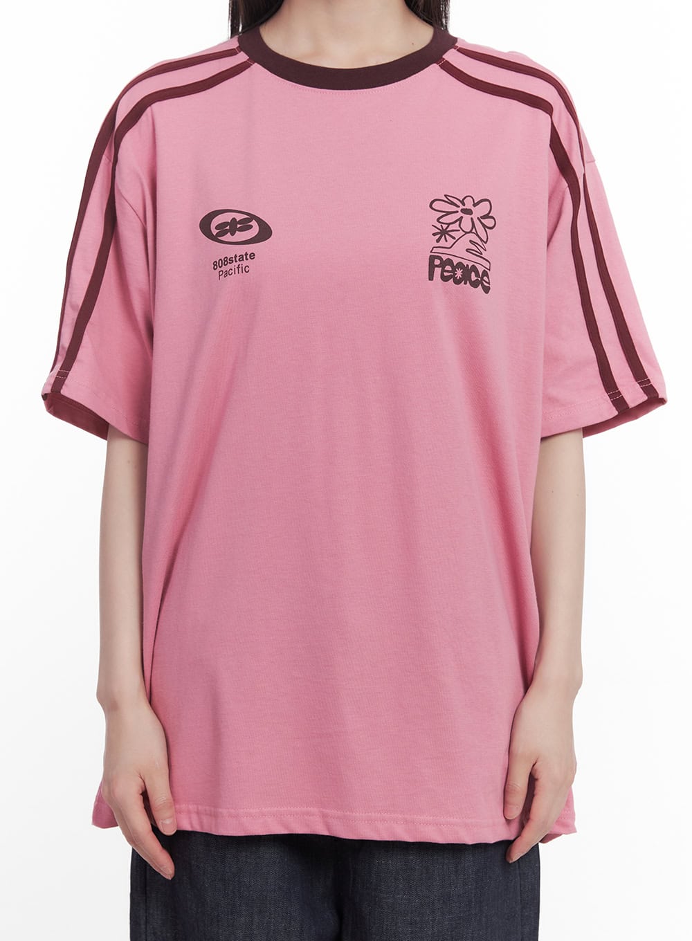 Oversized Graphic Tee CU506