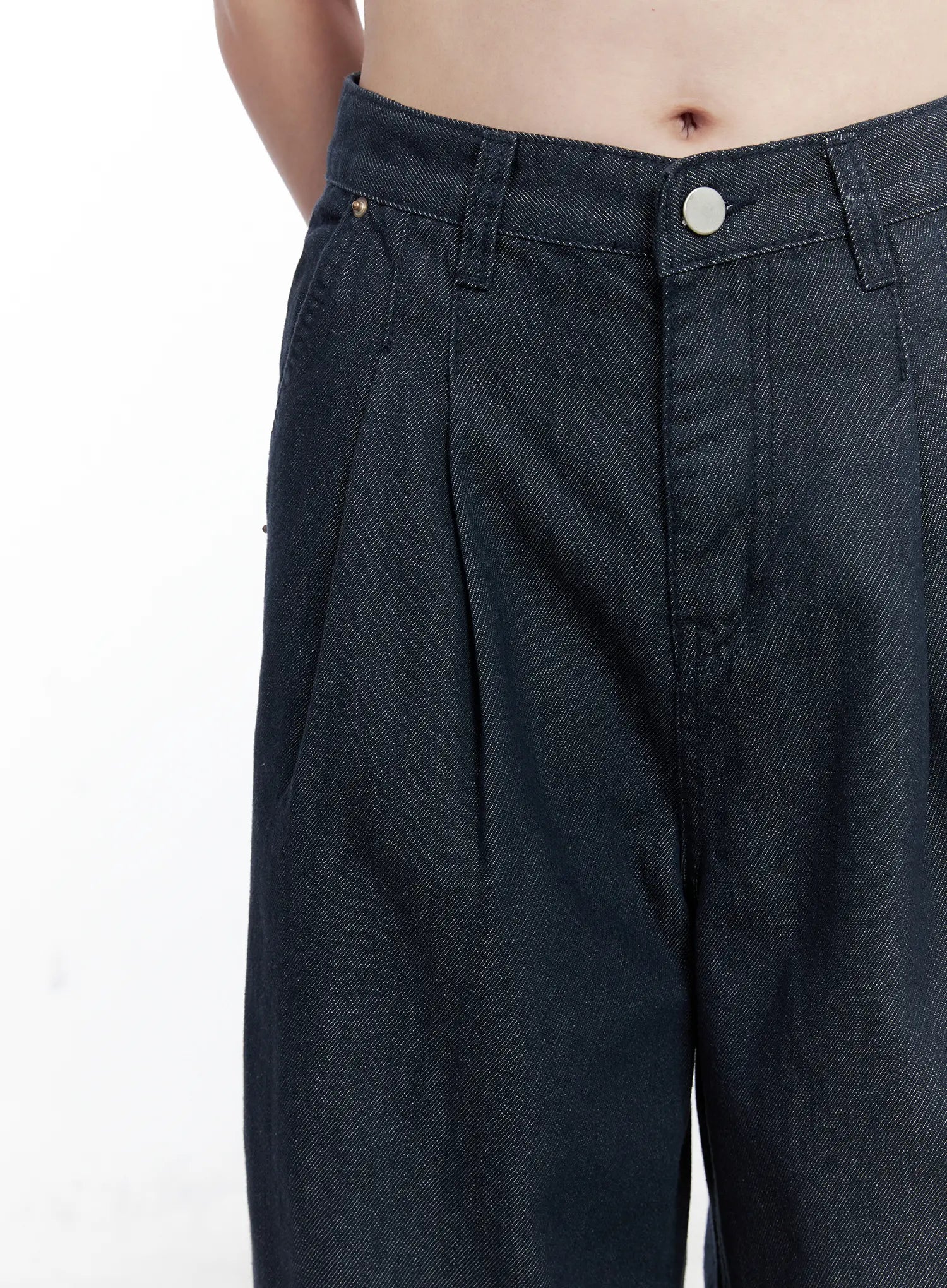 Lena Pintuck Baggy Jeans CO503