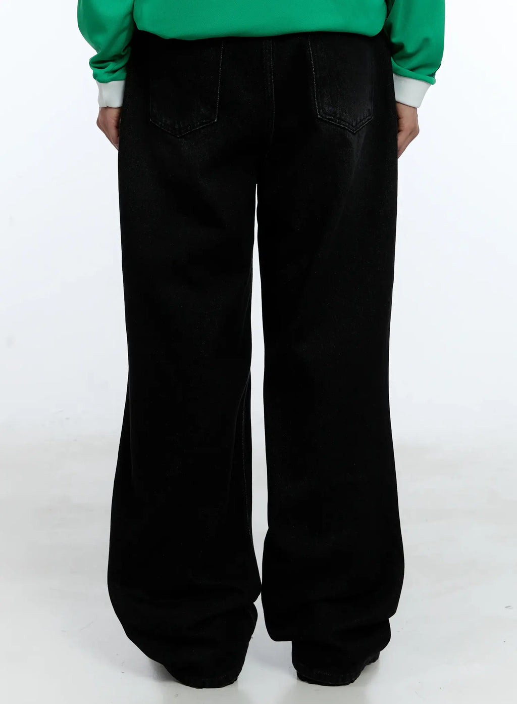 Men's Recycled Wide-Leg Denim Jeans IL515