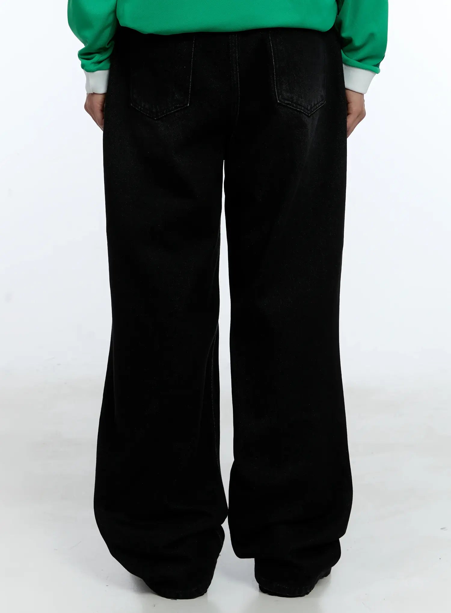 Men's Recycled Wide-Leg Denim Jeans IL515