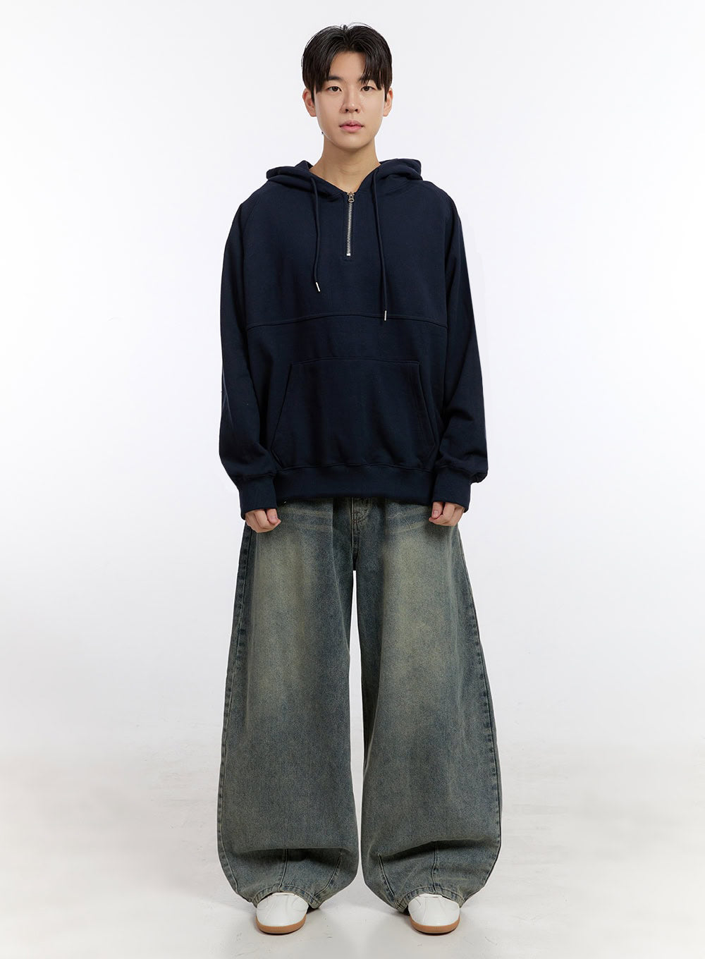 Men's Half-Zip Hoodie IM525