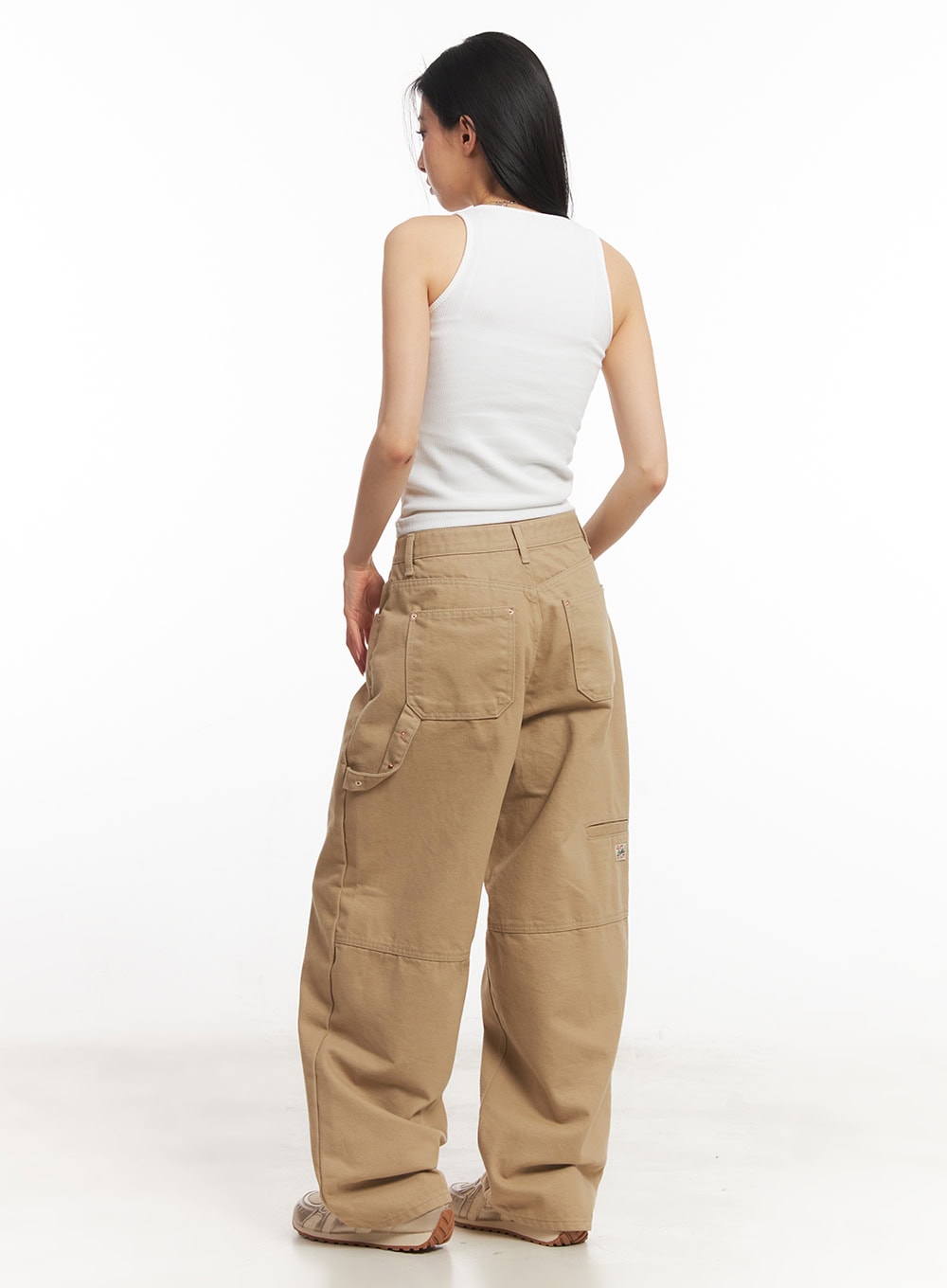 Eyelet Sleeveless Tank Top CA504