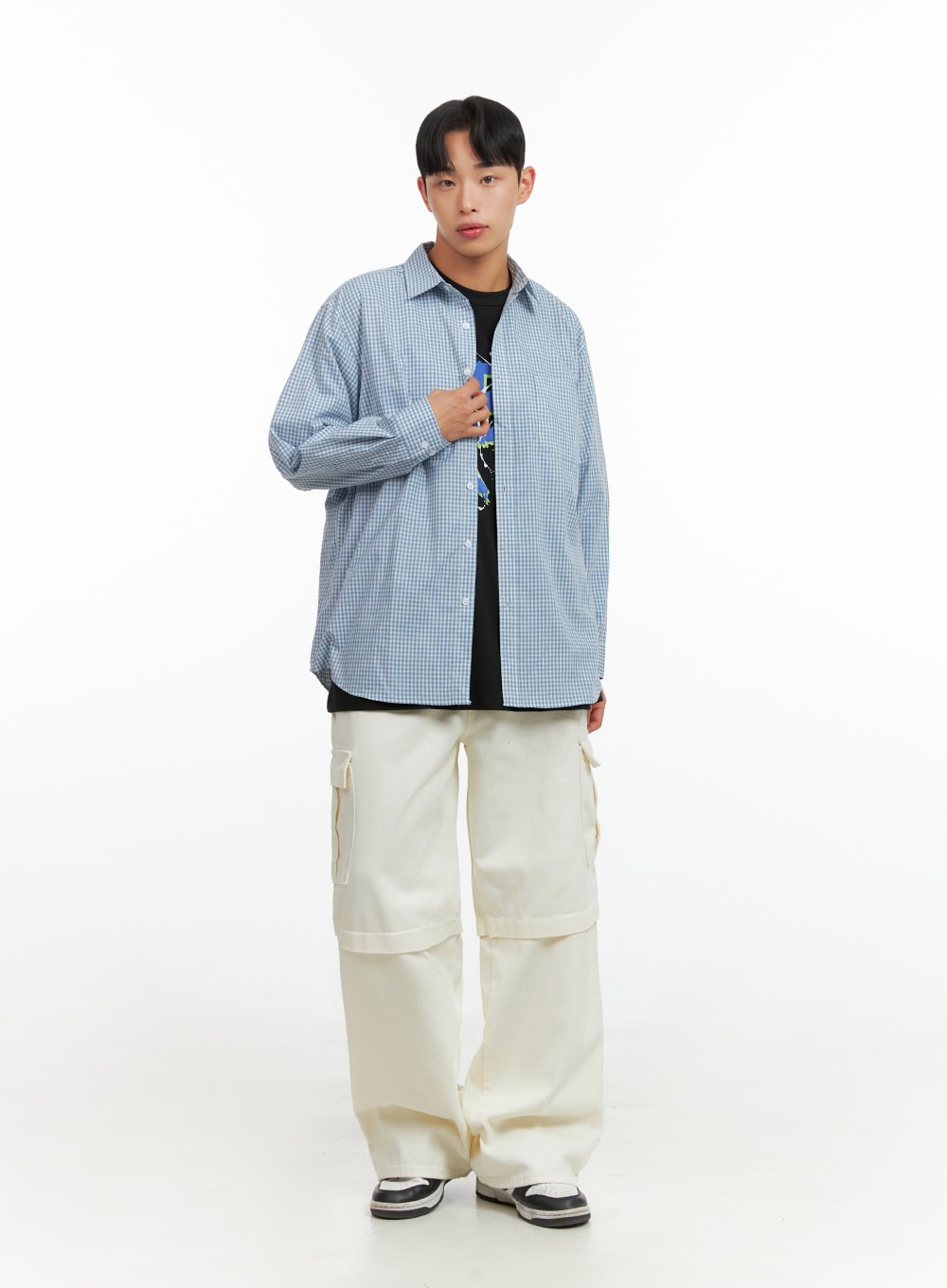 Men's Rebel Oversized Graphic T-Shirt IU412