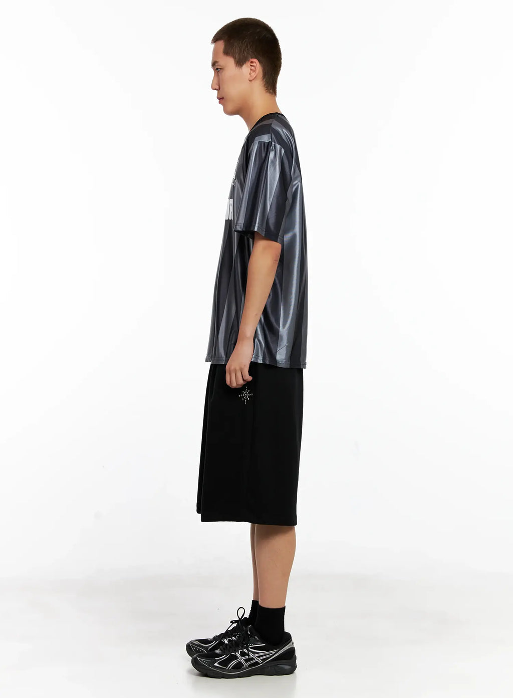 Men's Studded Bermuda Shorts IG511