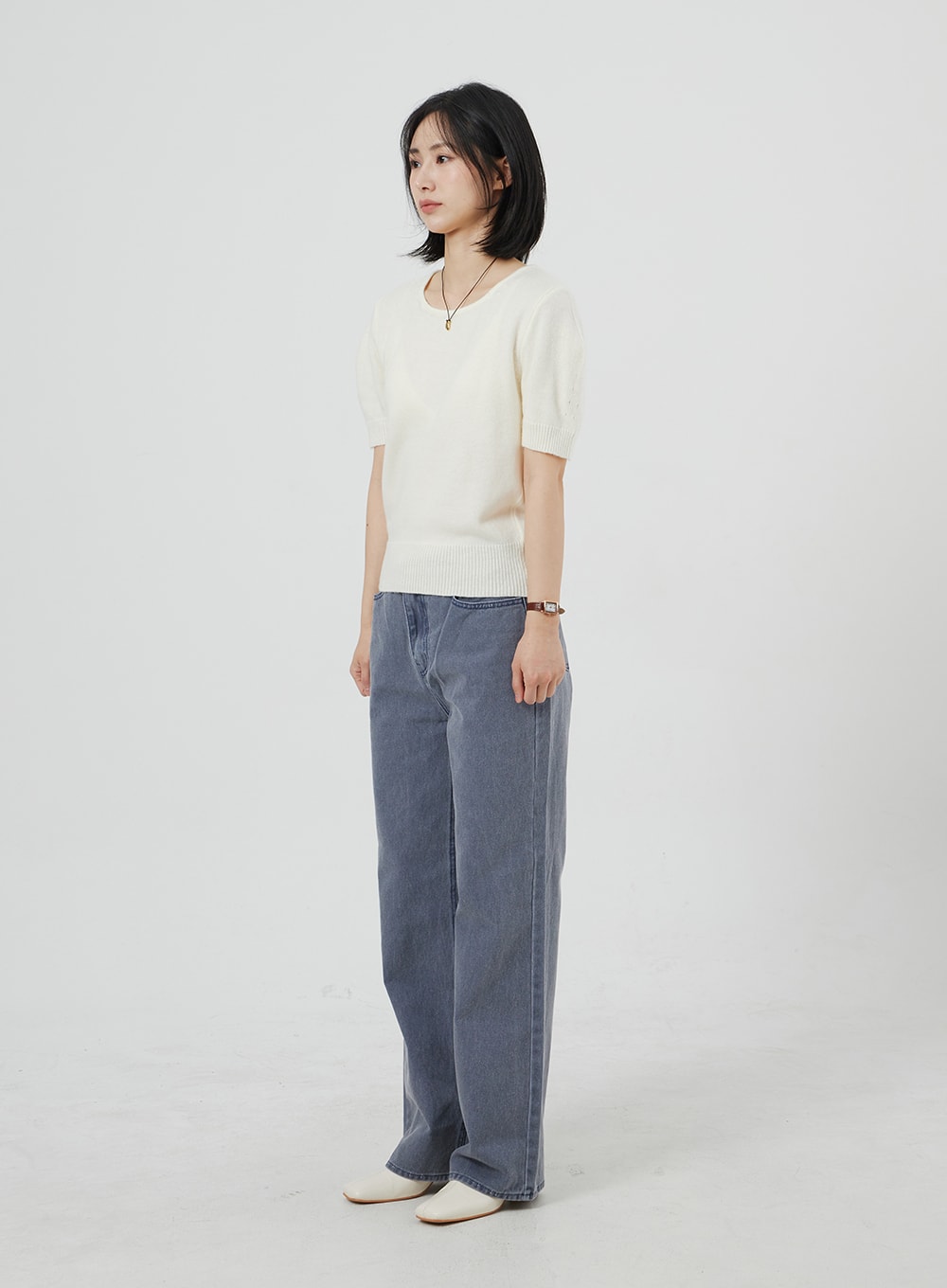 Short Sleeve Sweater OM302