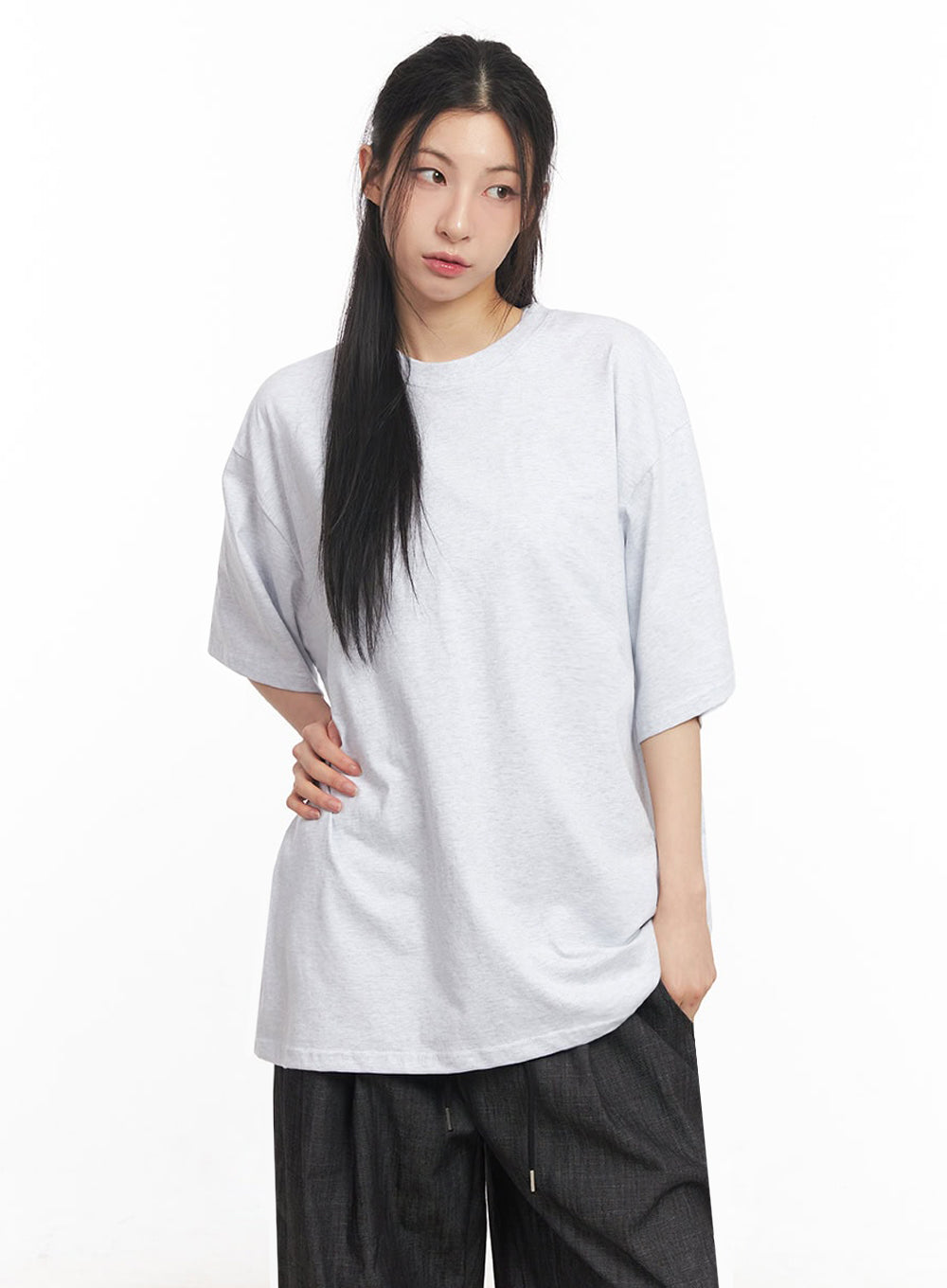 Essential Cotton Oversize T-Shirt IY529