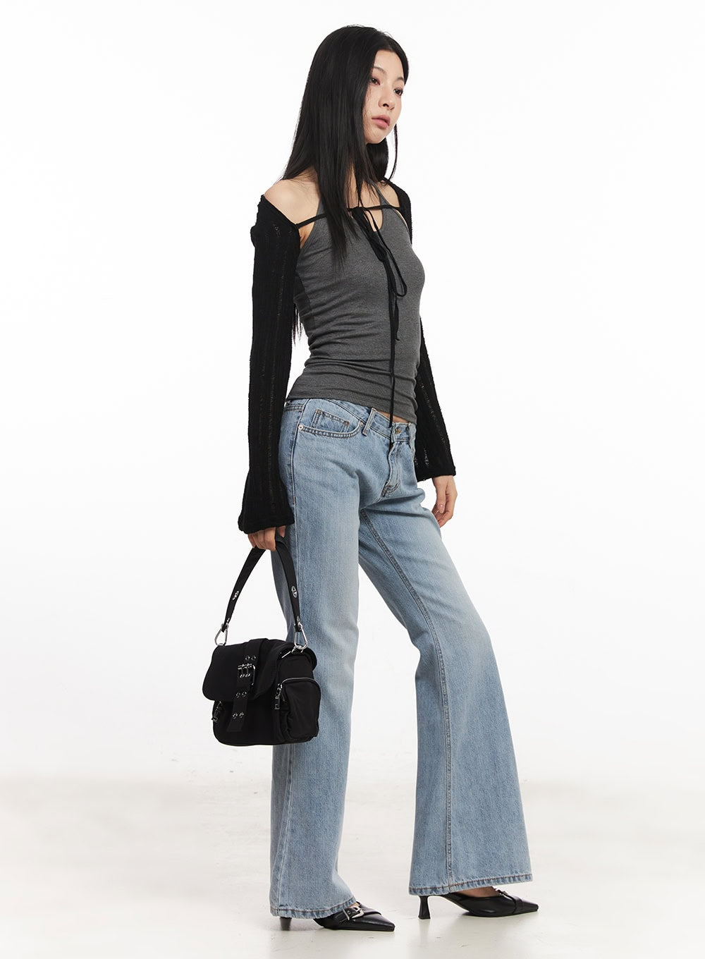 Vesper Low-Rise Bootcut Jeans CA516
