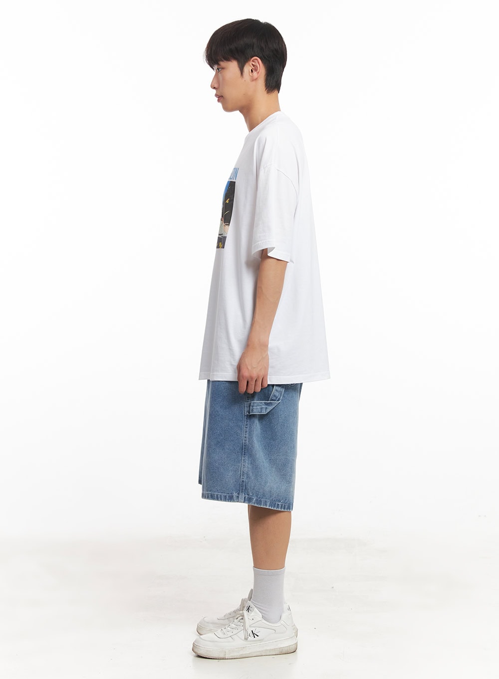 Men's Graphic Print T-Shirt IA521