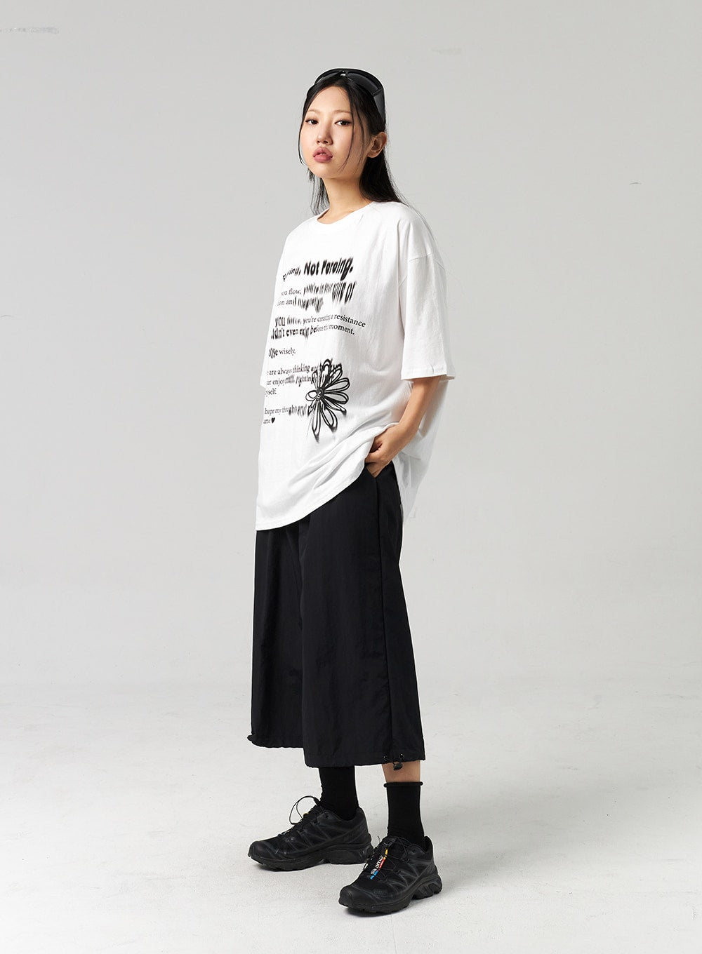 Graphic Oversized Tee CL307