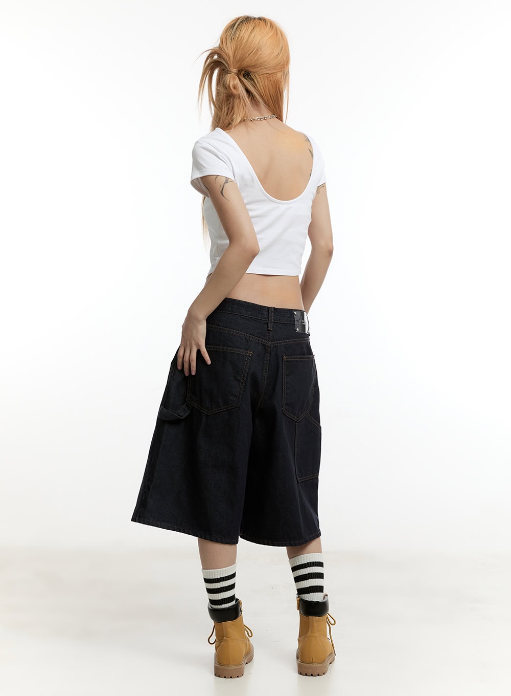 Essential Backless Crop Top CY501