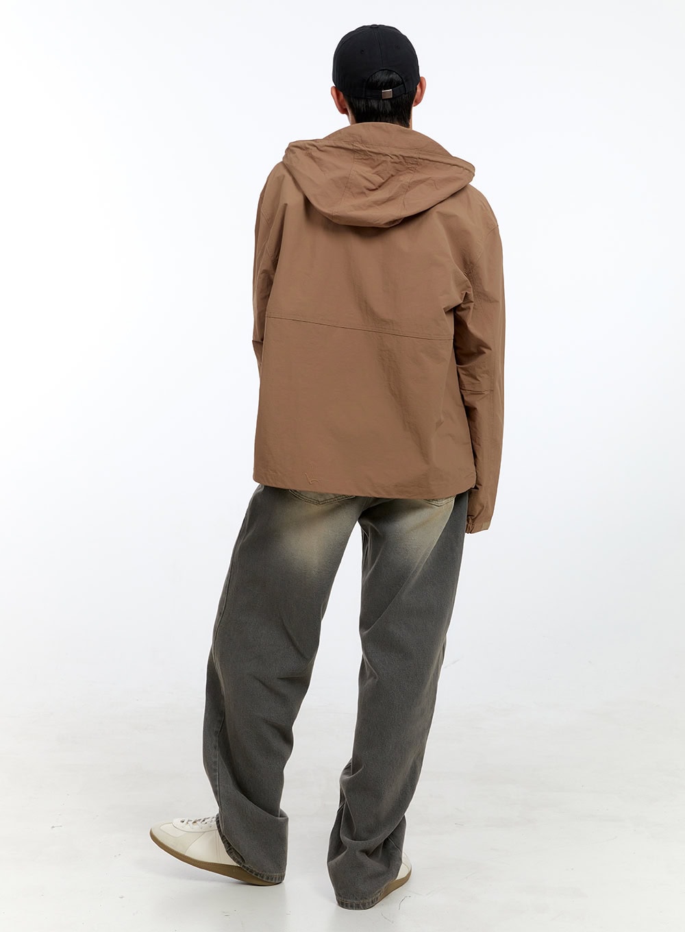 Men's James Vintage Washed Wide Leg Jeans IG422