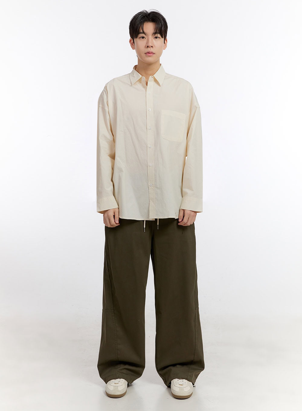 Men's Essential Collared Shirt IF528