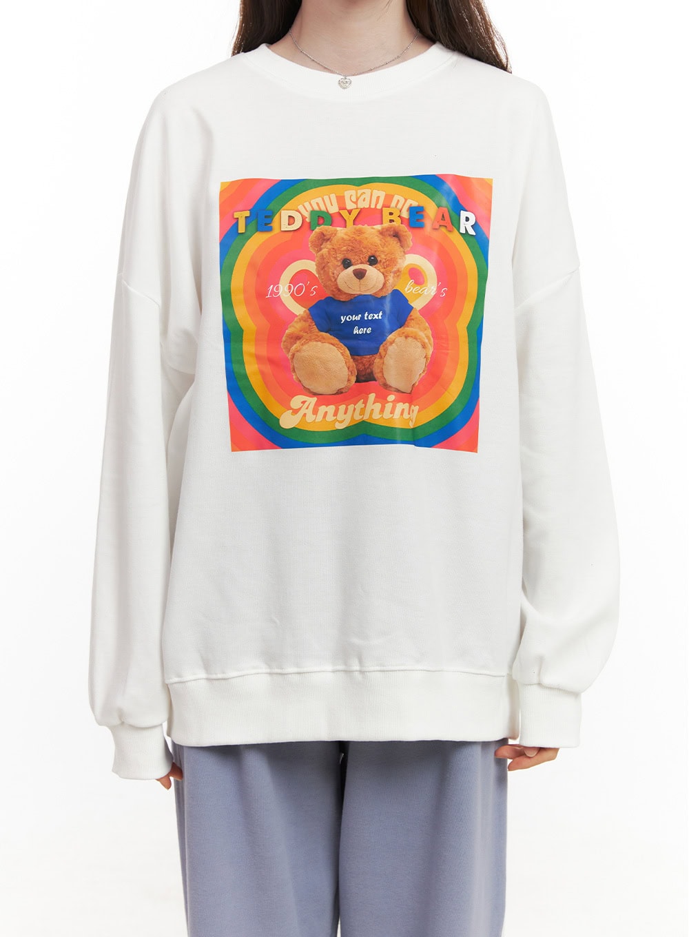 Long Sleeve Cotton Graphic Hoodie OD418