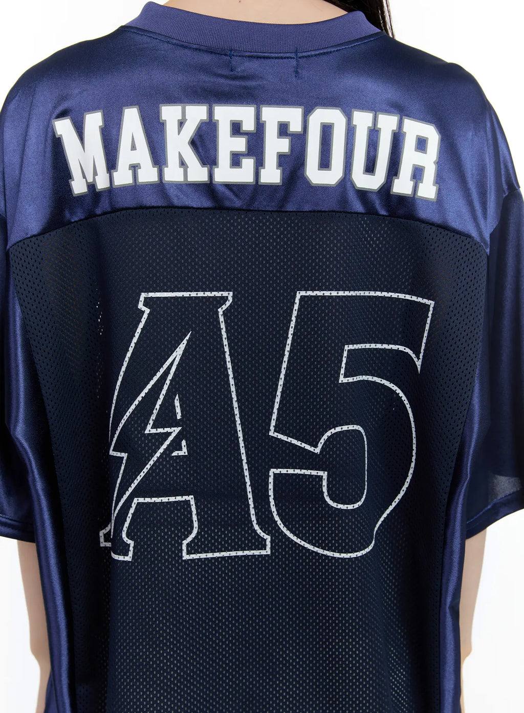 Oversized Graphic Jersey Top CL507