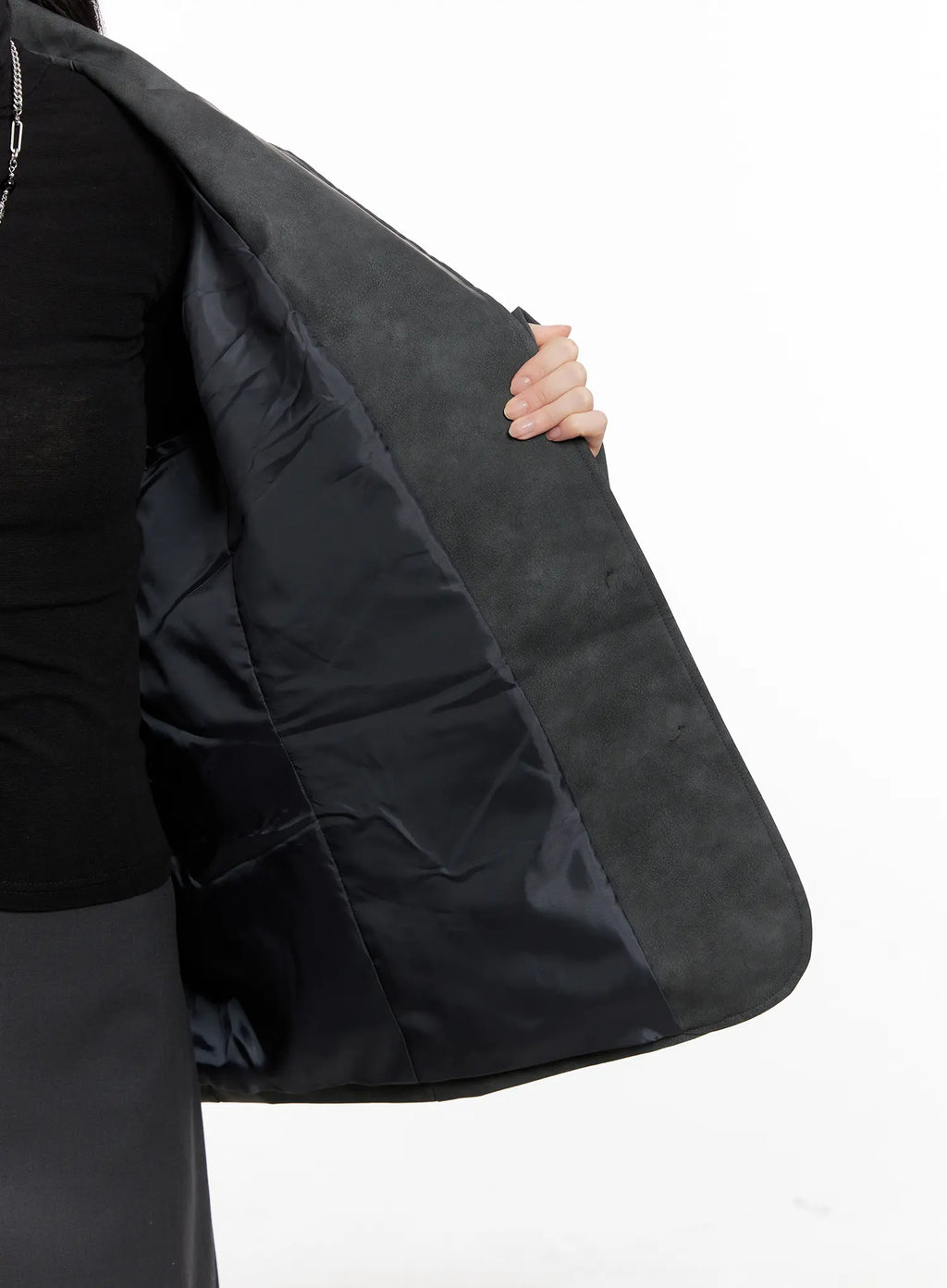 Soft-Brushed Oversized Blazer CG526