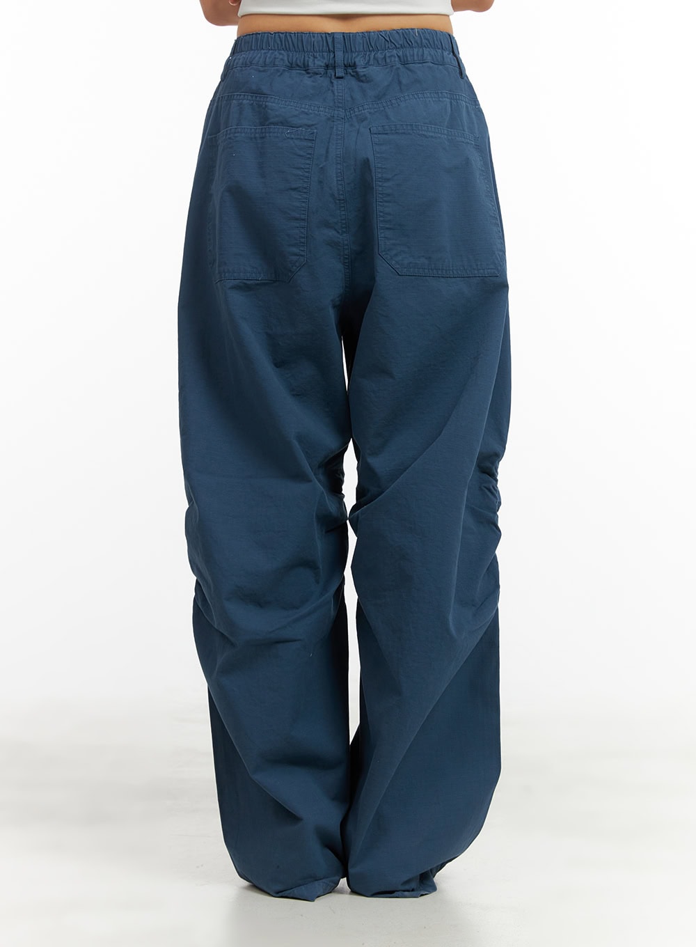 Shirred Baggy Pants CY416