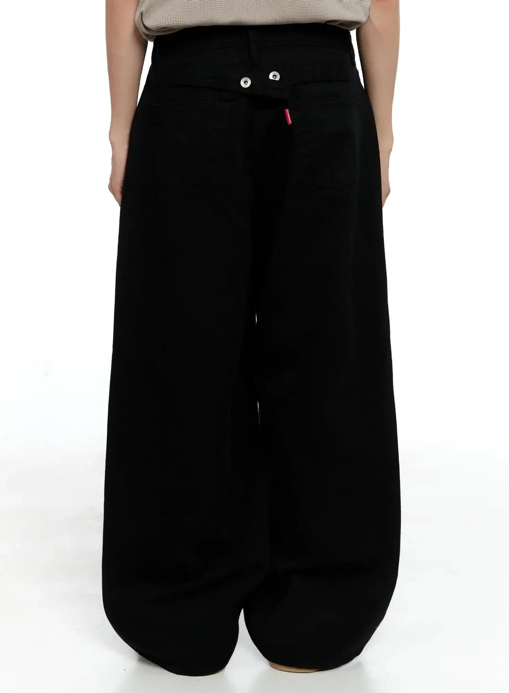 Men's Classic Wide-Leg Cotton Pants IG520