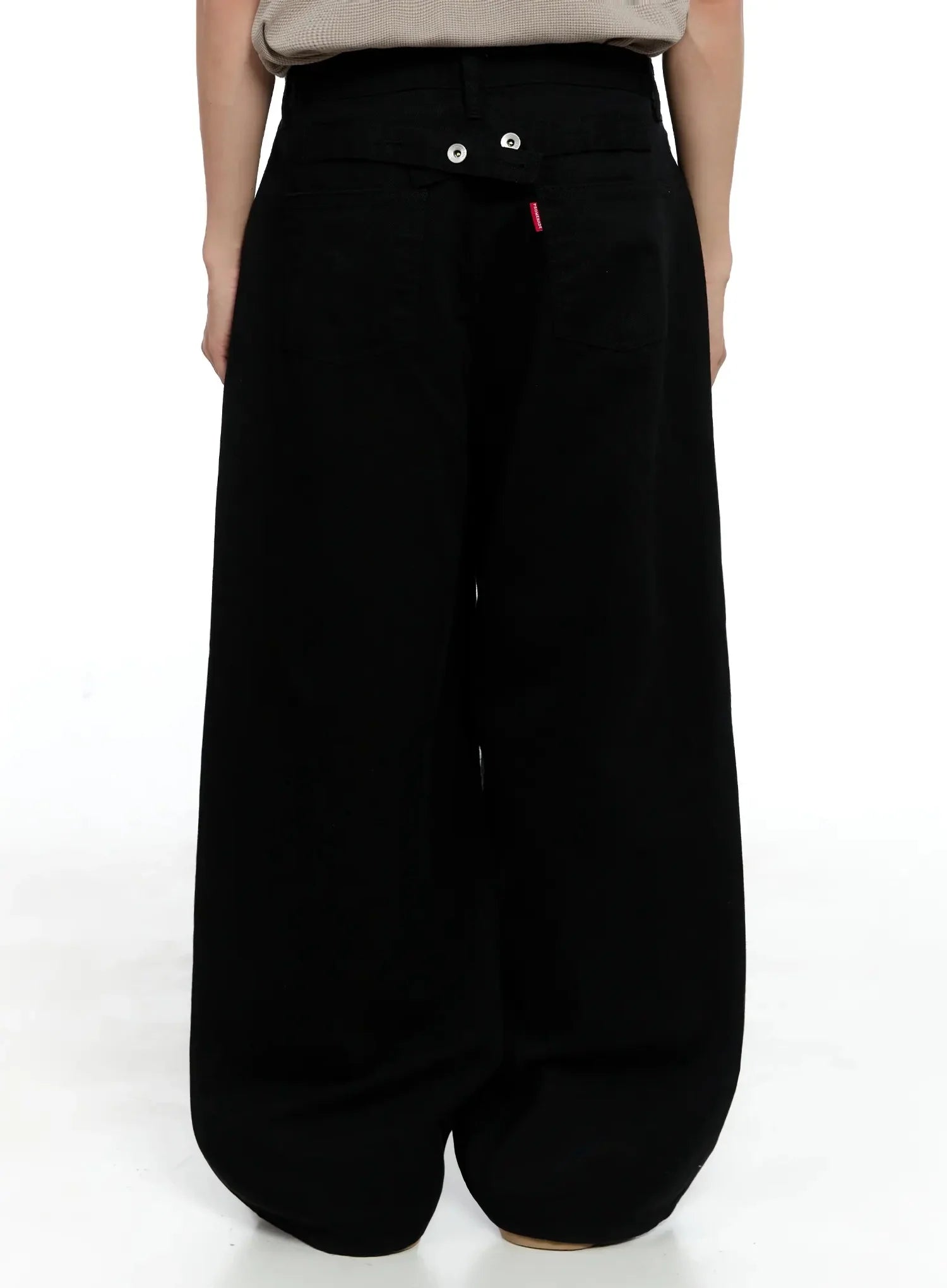 Men's Classic Wide-Leg Cotton Pants IG520