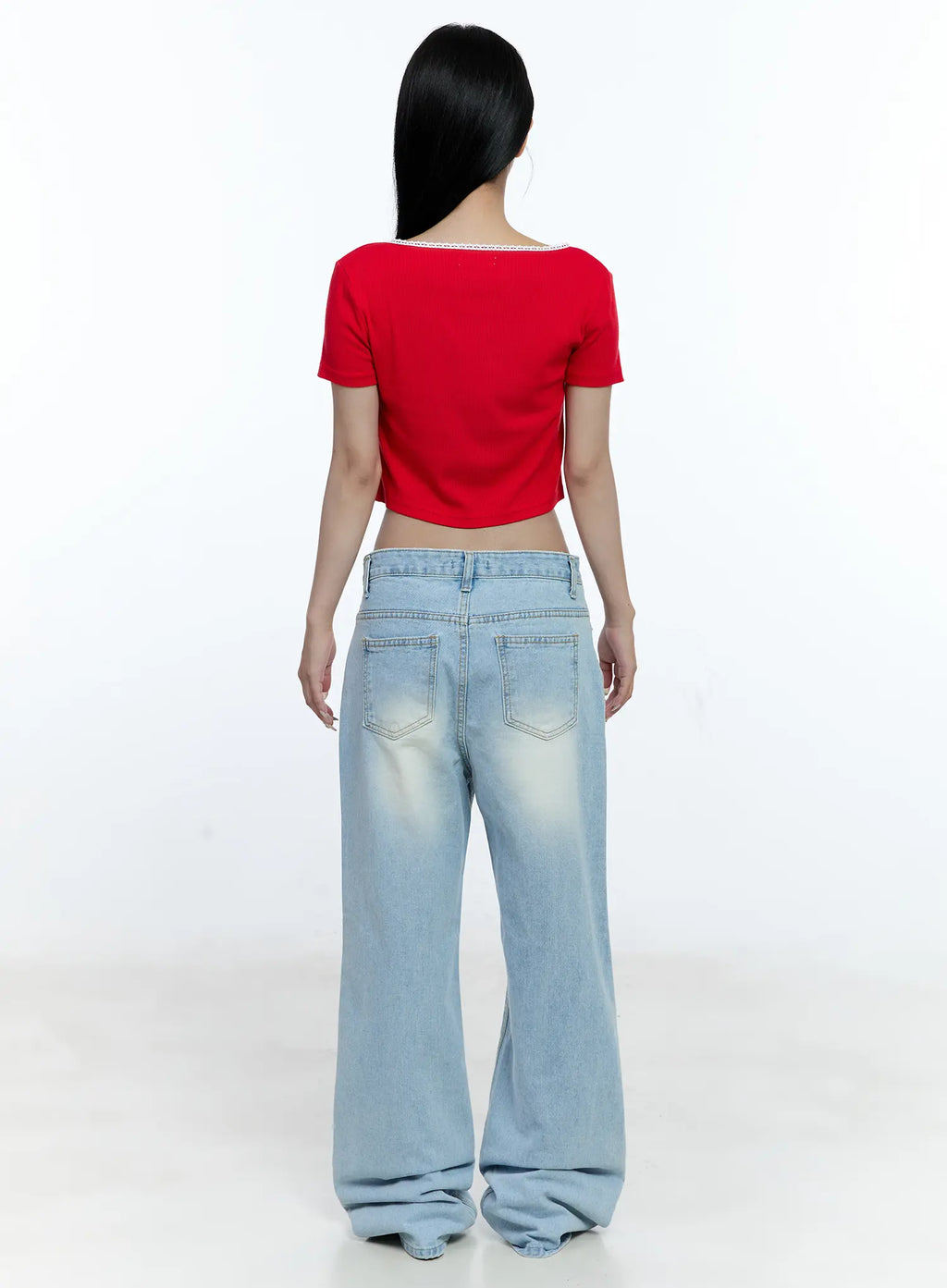 Cropped Button-Up Short Sleeve Cardigan CG512