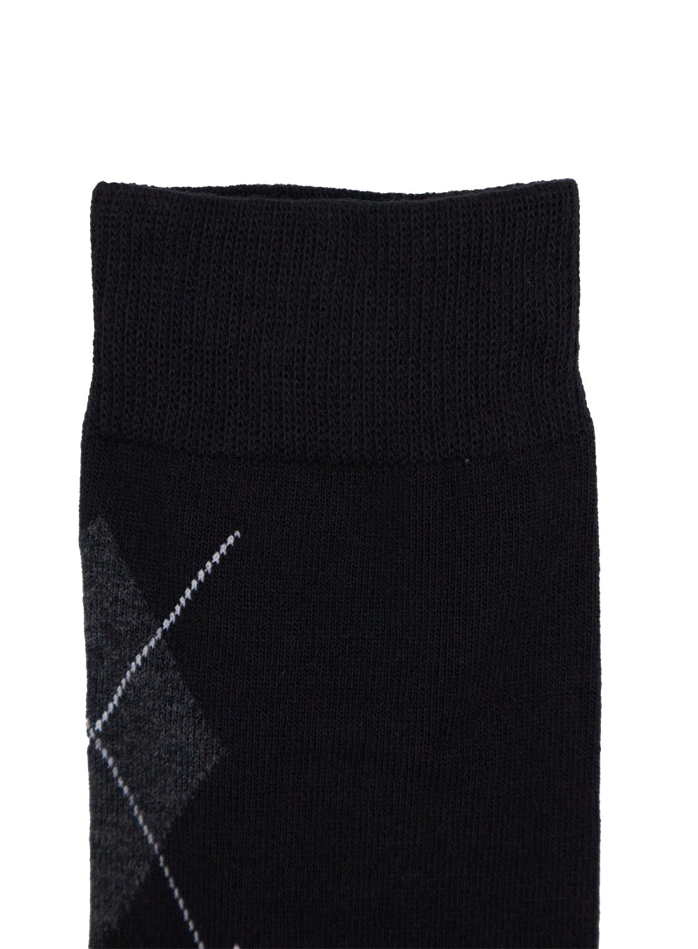 Argyle Cotton Long Socks CN415