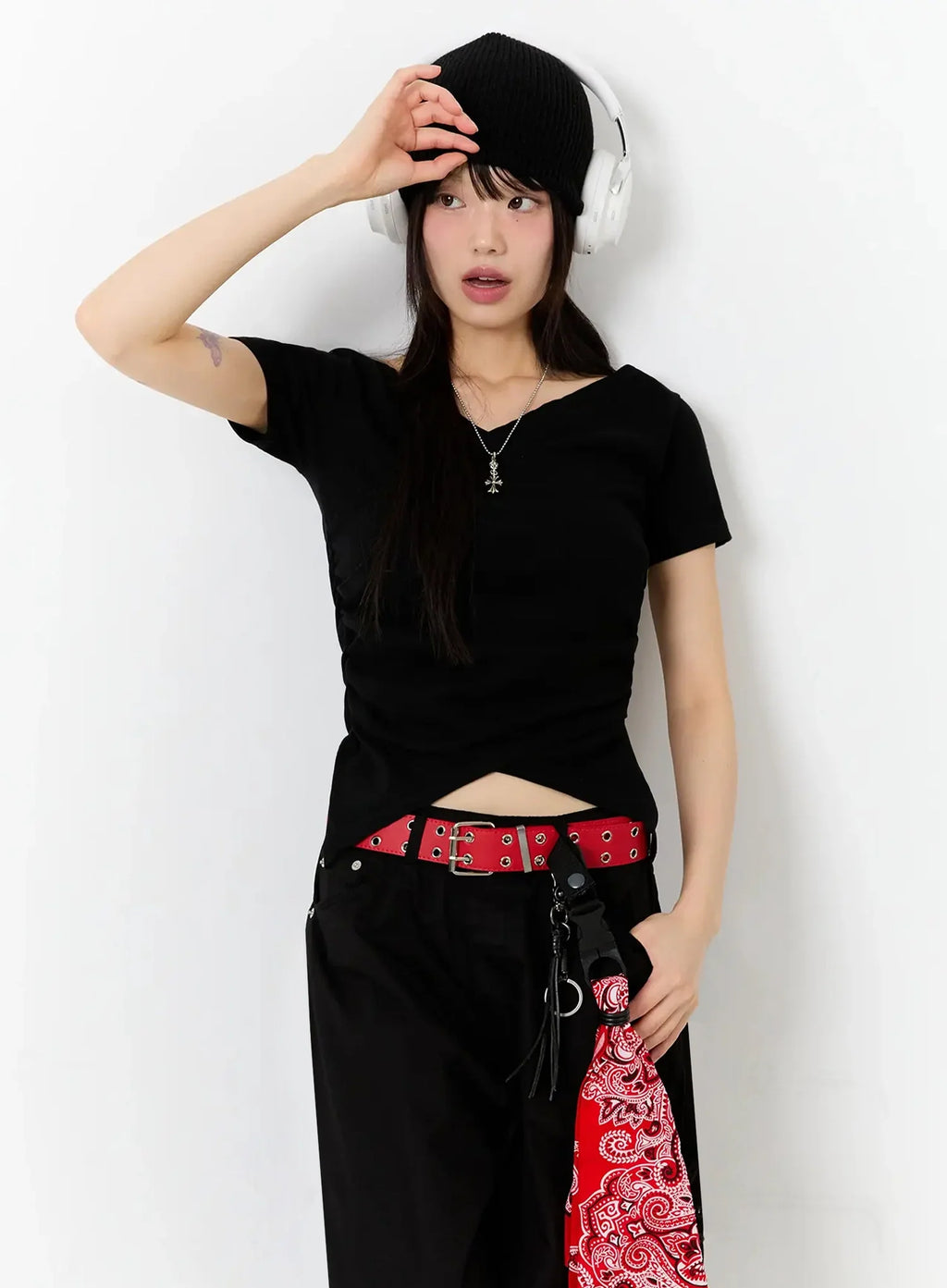 Double Eyelet Belt IU524
