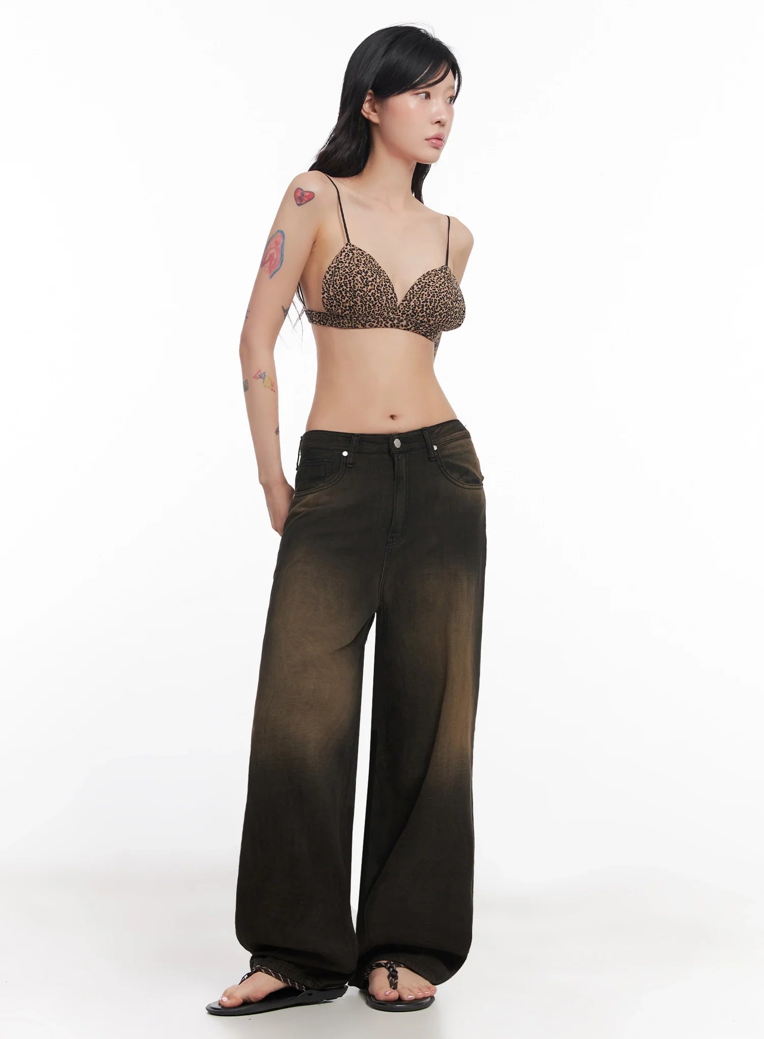 Leopard Bra Top  IC503