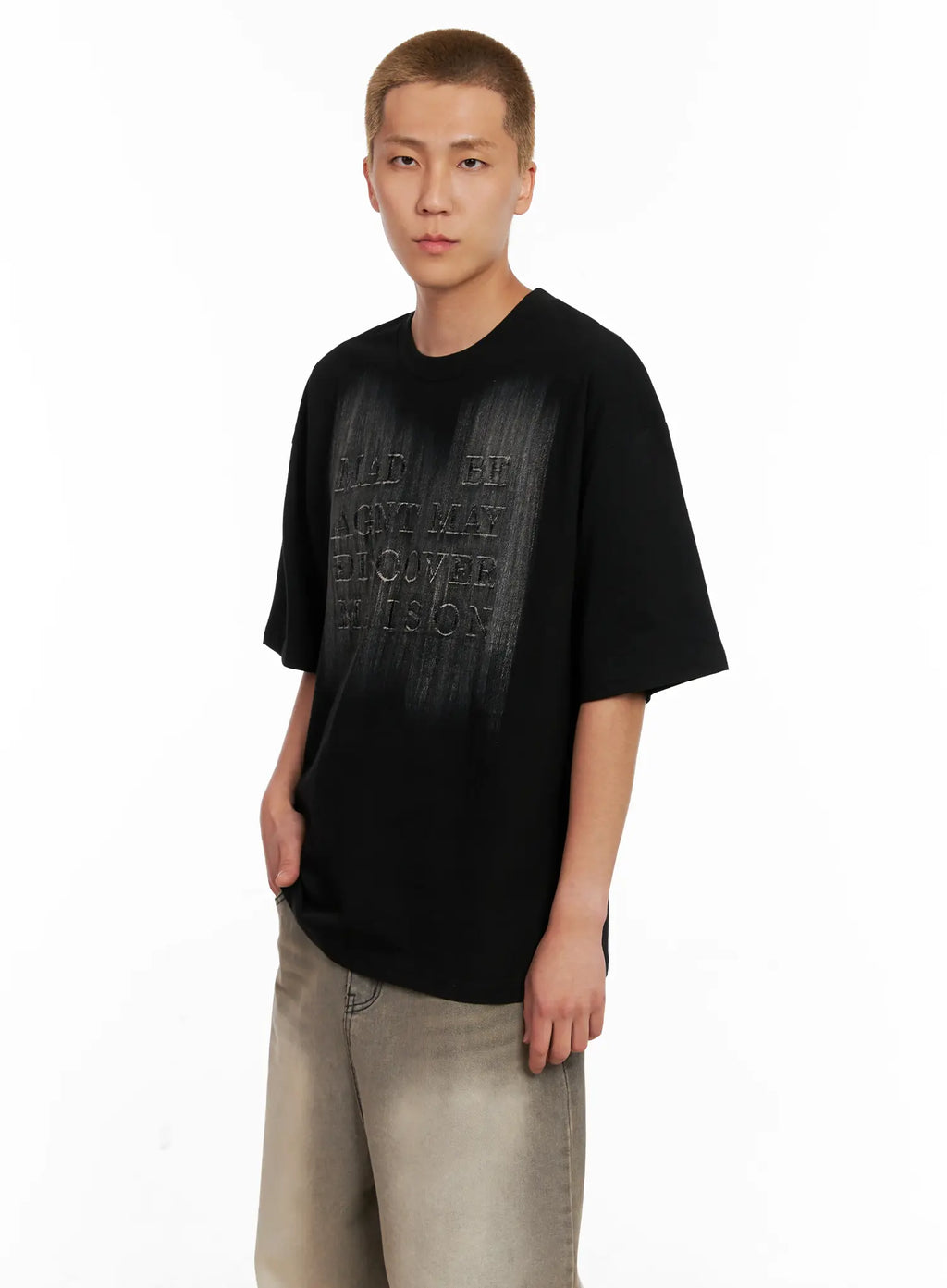 Men's Brush Painting Tee IL521